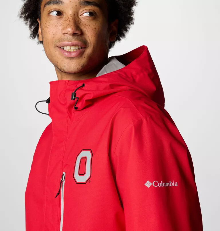 herren collegiate field bound jacke – lang – ohio state