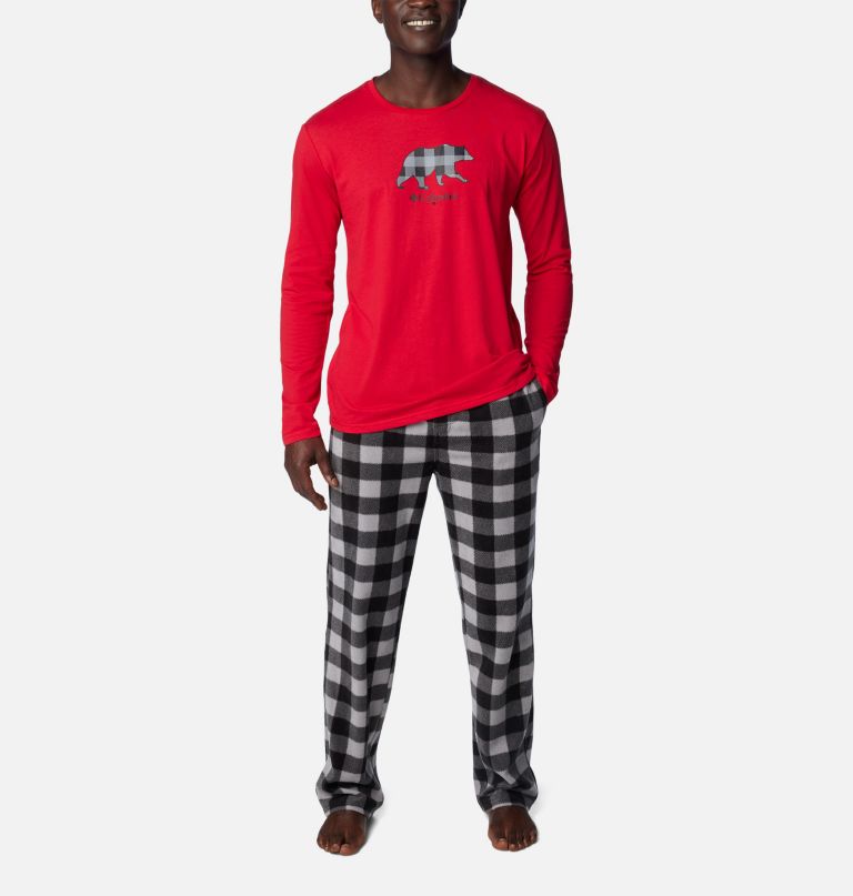 herren-bären-pyjama-set