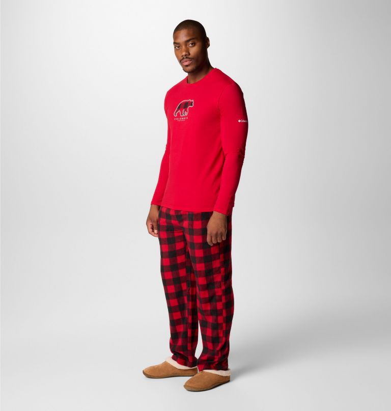 herren-bären-pyjama-set