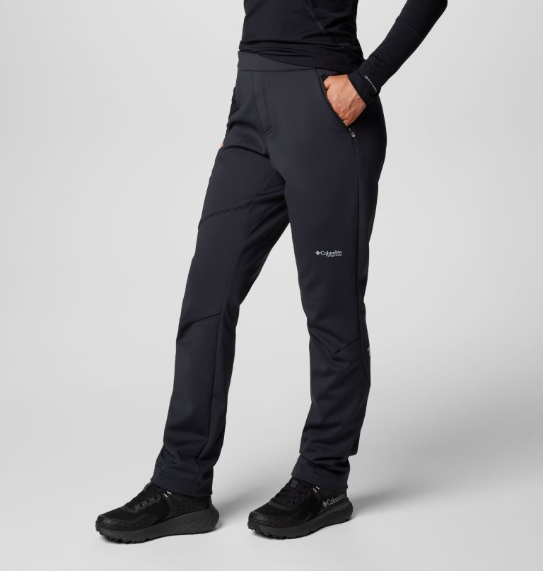 vast canyon softshellhose für damen mit hohem bund