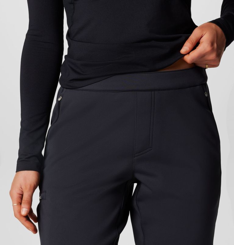 vast canyon softshellhose für damen mit hohem bund