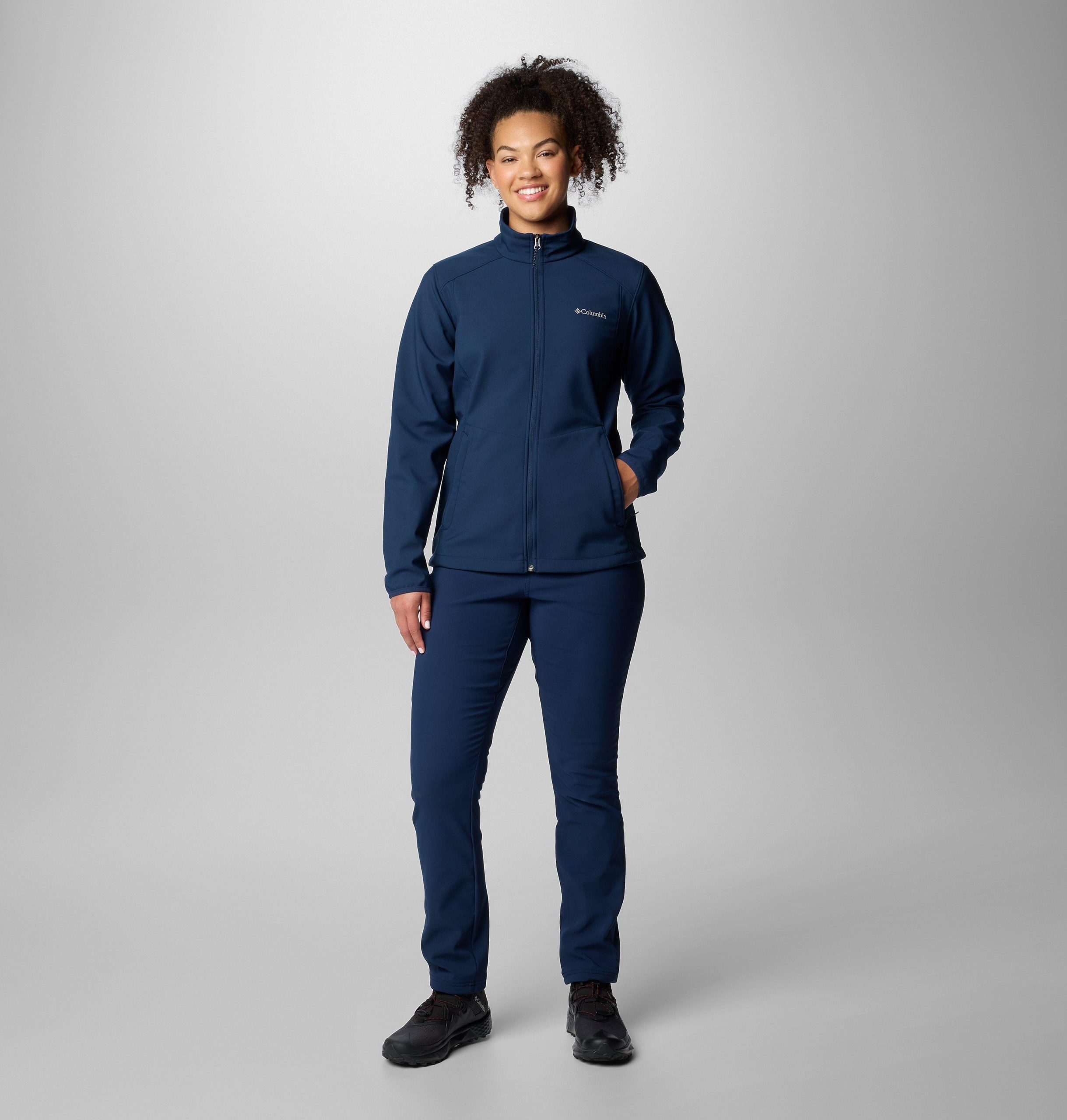 damen-hose mit hohem bund und schönem rücken