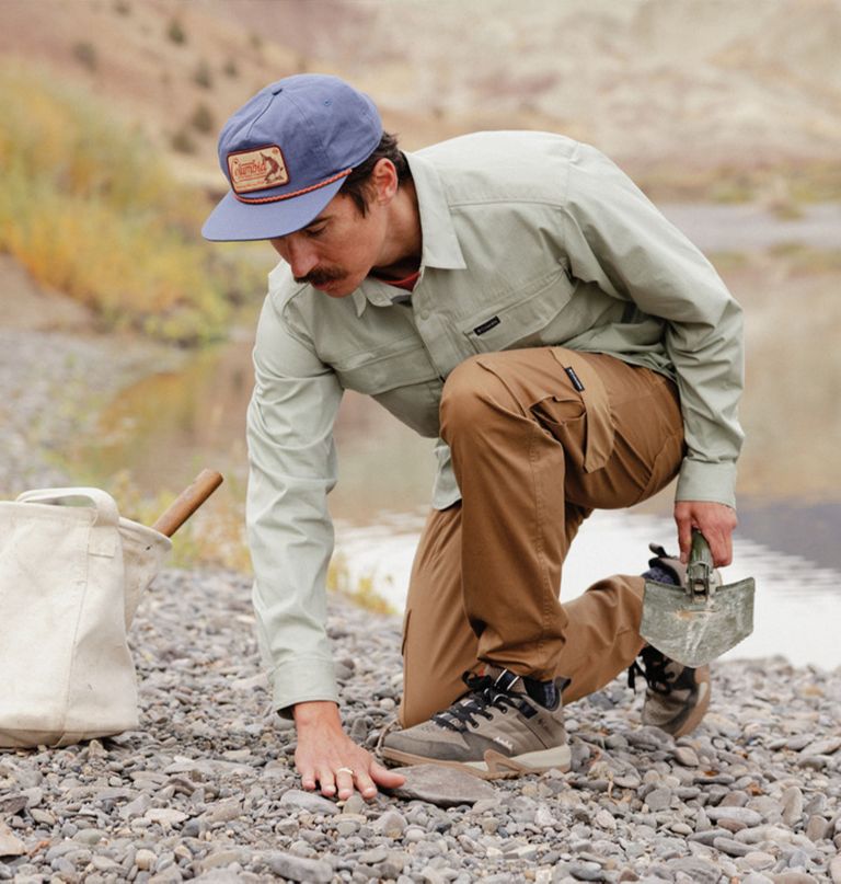 landroamer cargohose für herren aus twill