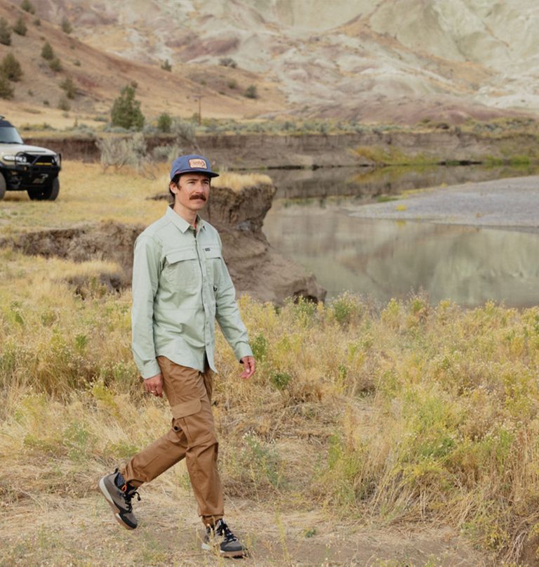 landroamer cargohose für herren aus twill
