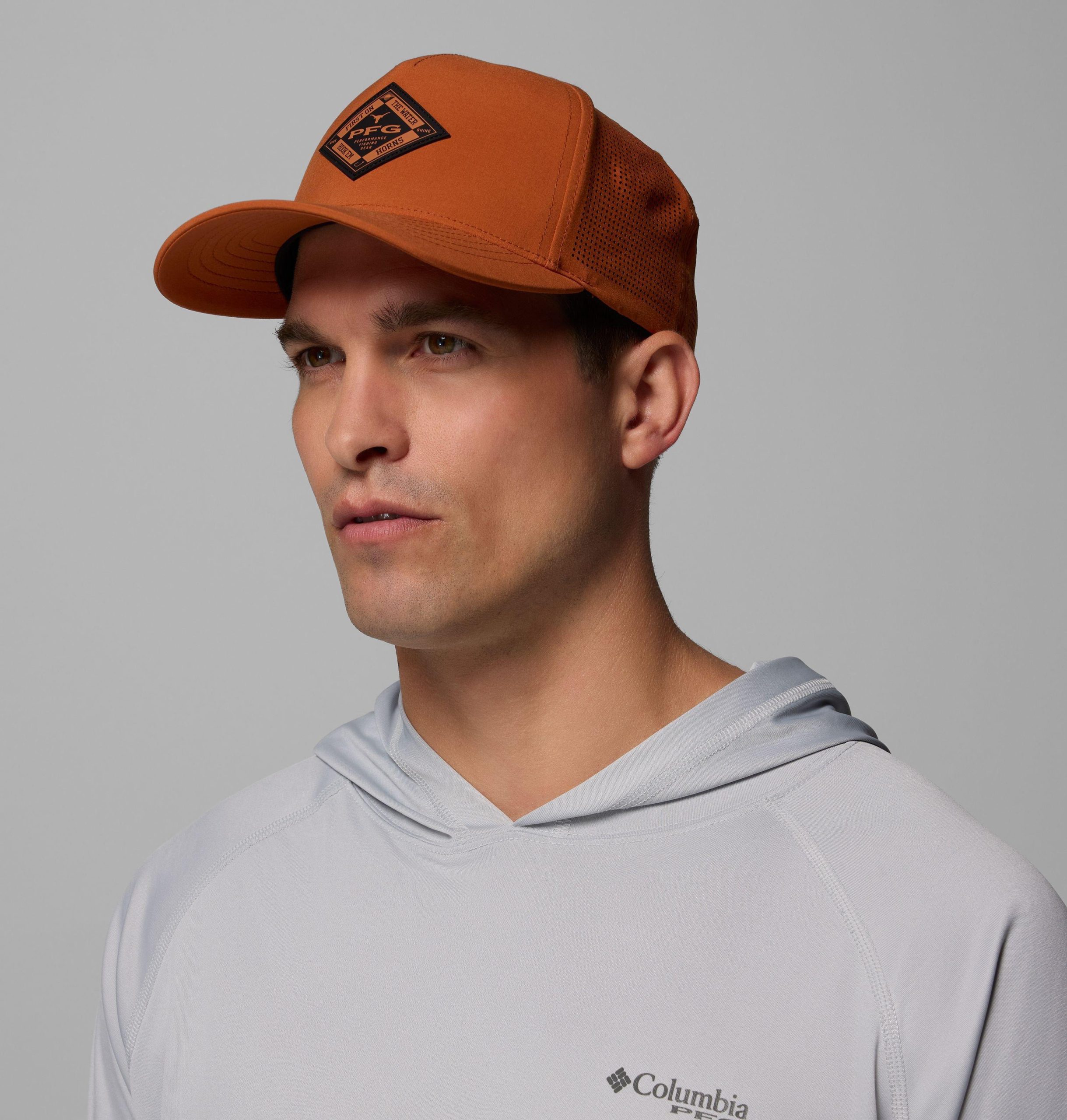 collegiate pfg elite 3d stretch snap back - texas