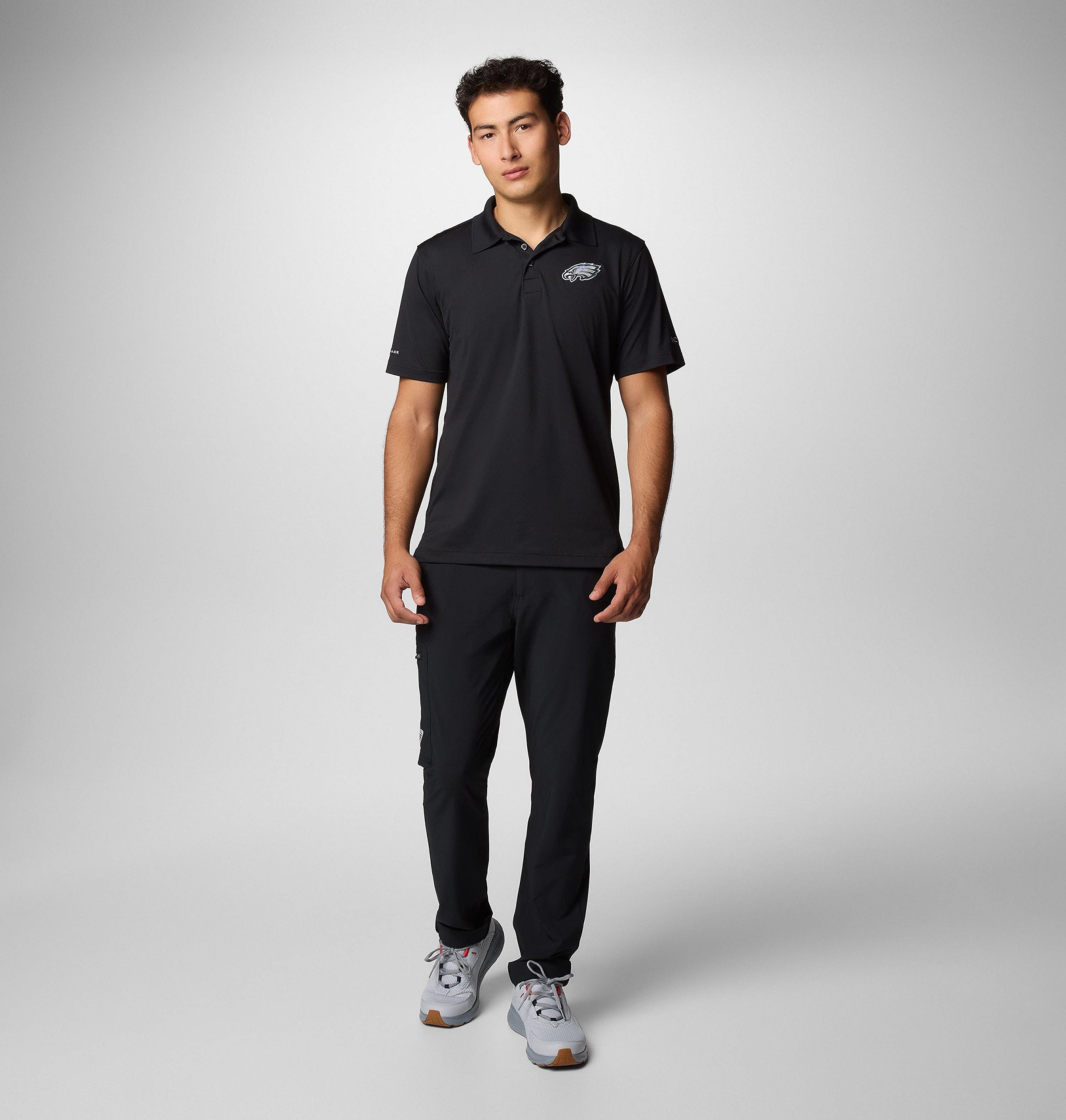 pfg low drag offshore polo für herren – philadelphia eagles