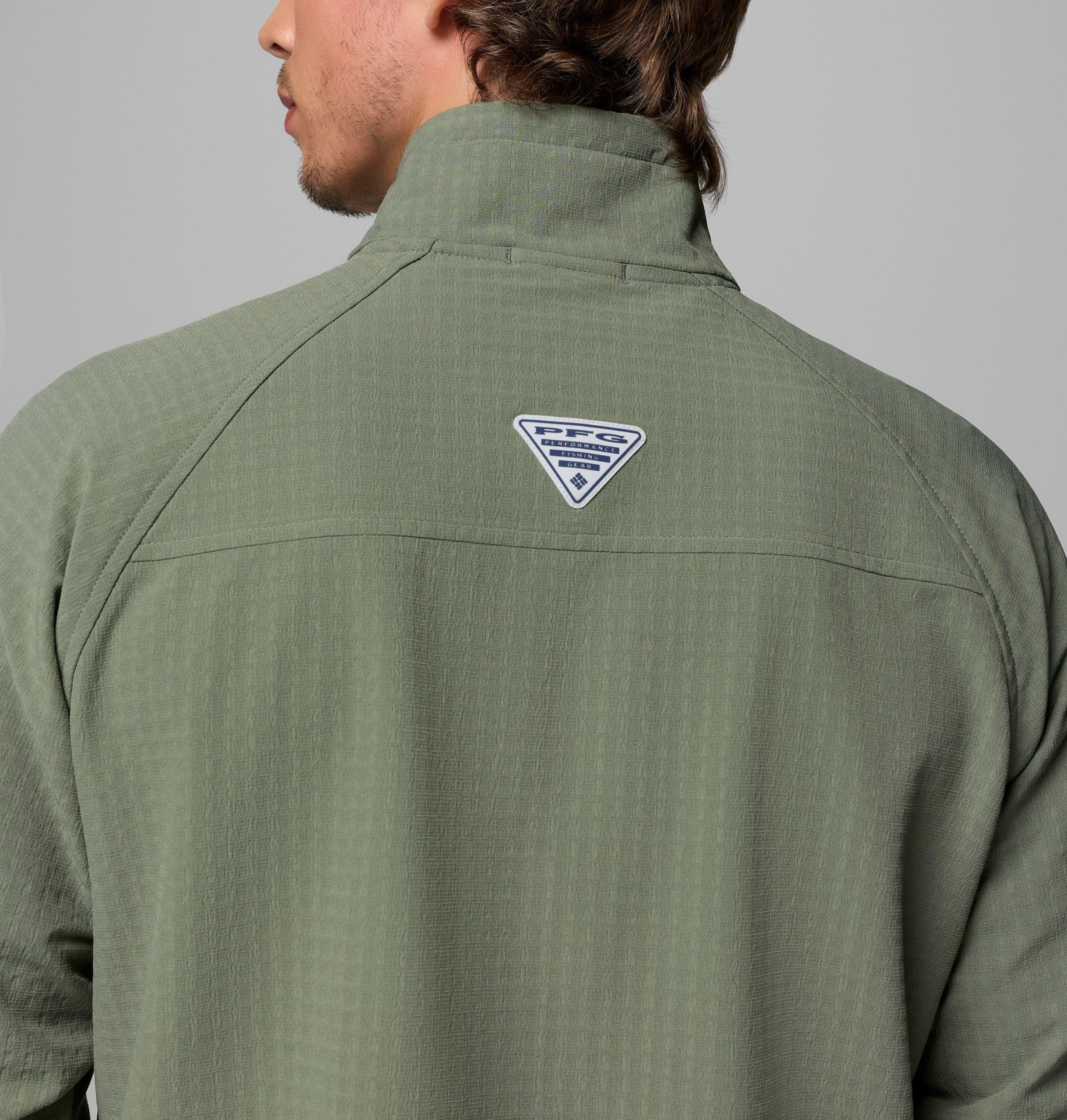 hydroforce leichtgewicht-pullover mit halbem reißverschluss für herren