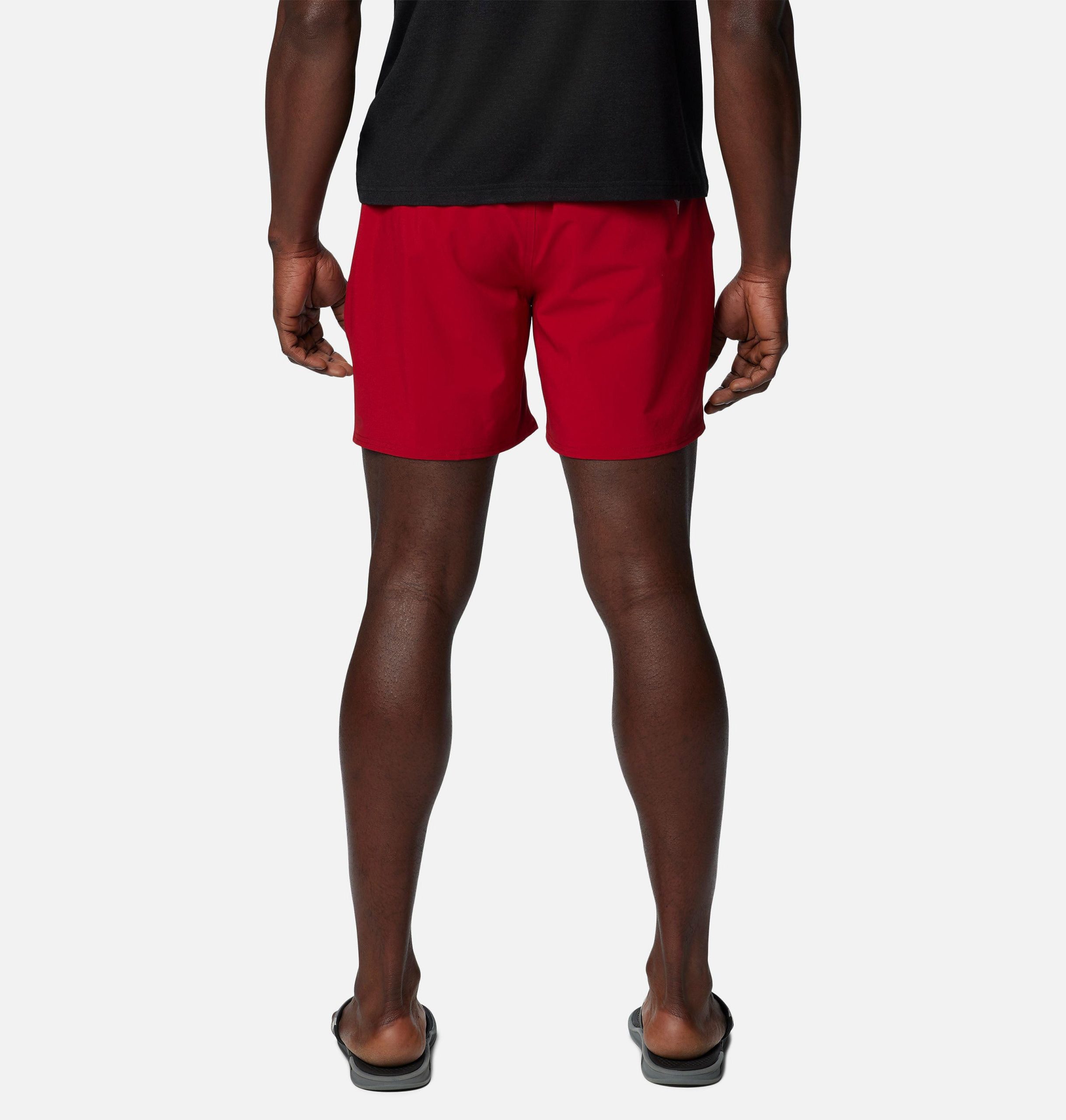 pfg terminal roamer stretch-shorts für herren college – oklahoma