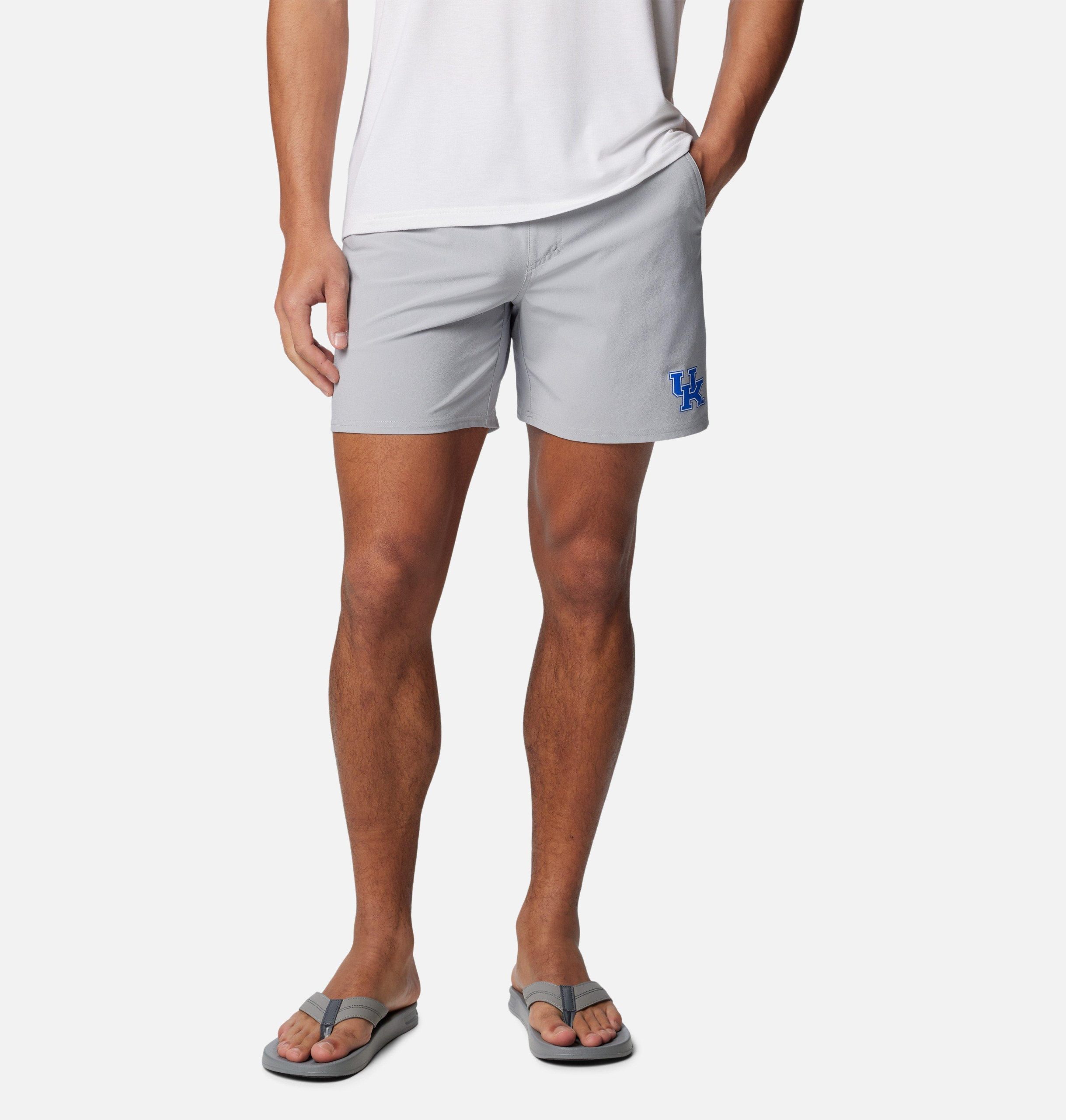 pfg terminal roamer stretch-shorts für herren college - kentucky