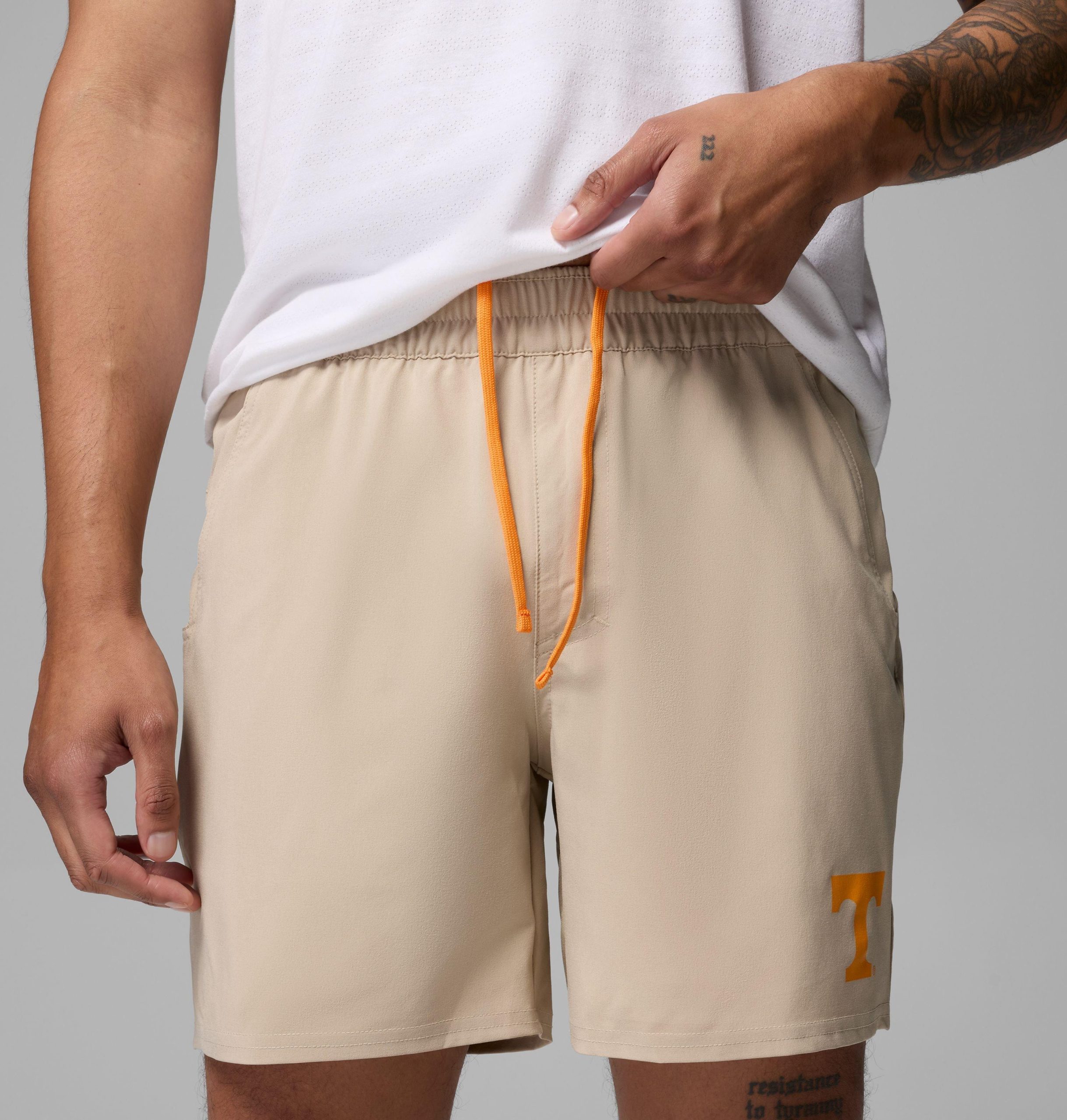 pfg terminal roamer stretch-shorts für herren college - tennessee