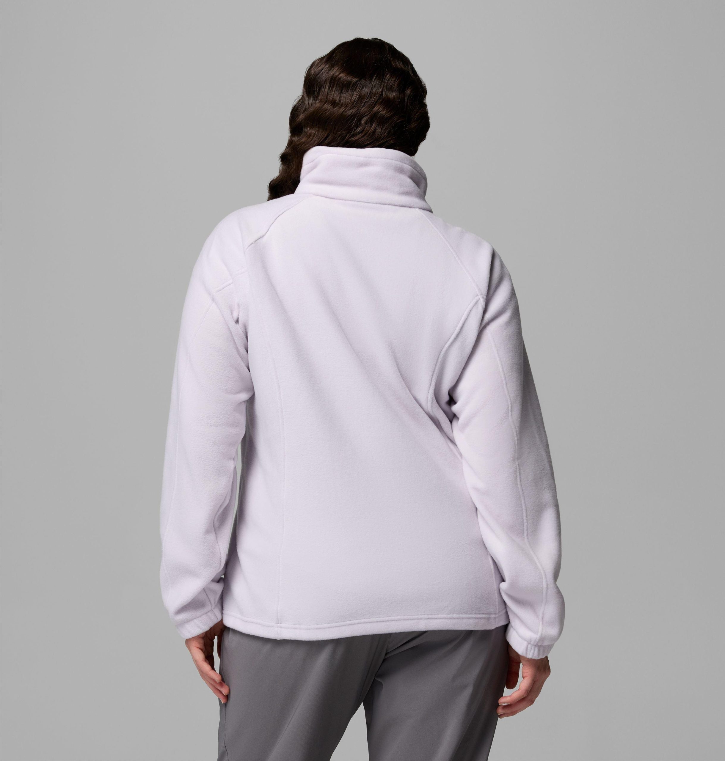 benton springs fleecejacke mit durchgehendem reißverschluss für damen – Übergröße