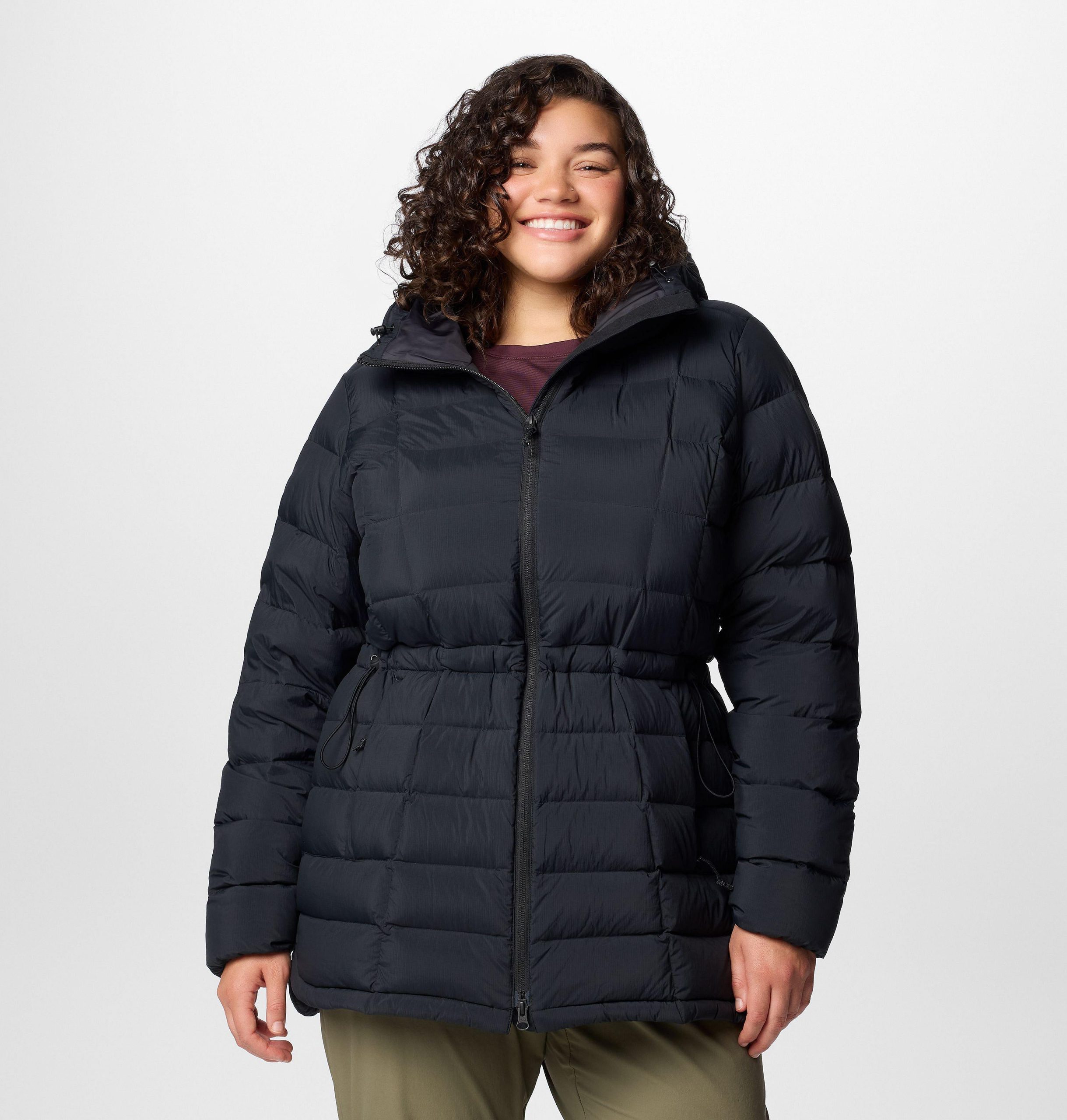 ardenwood mid daunenjacke für damen - plus