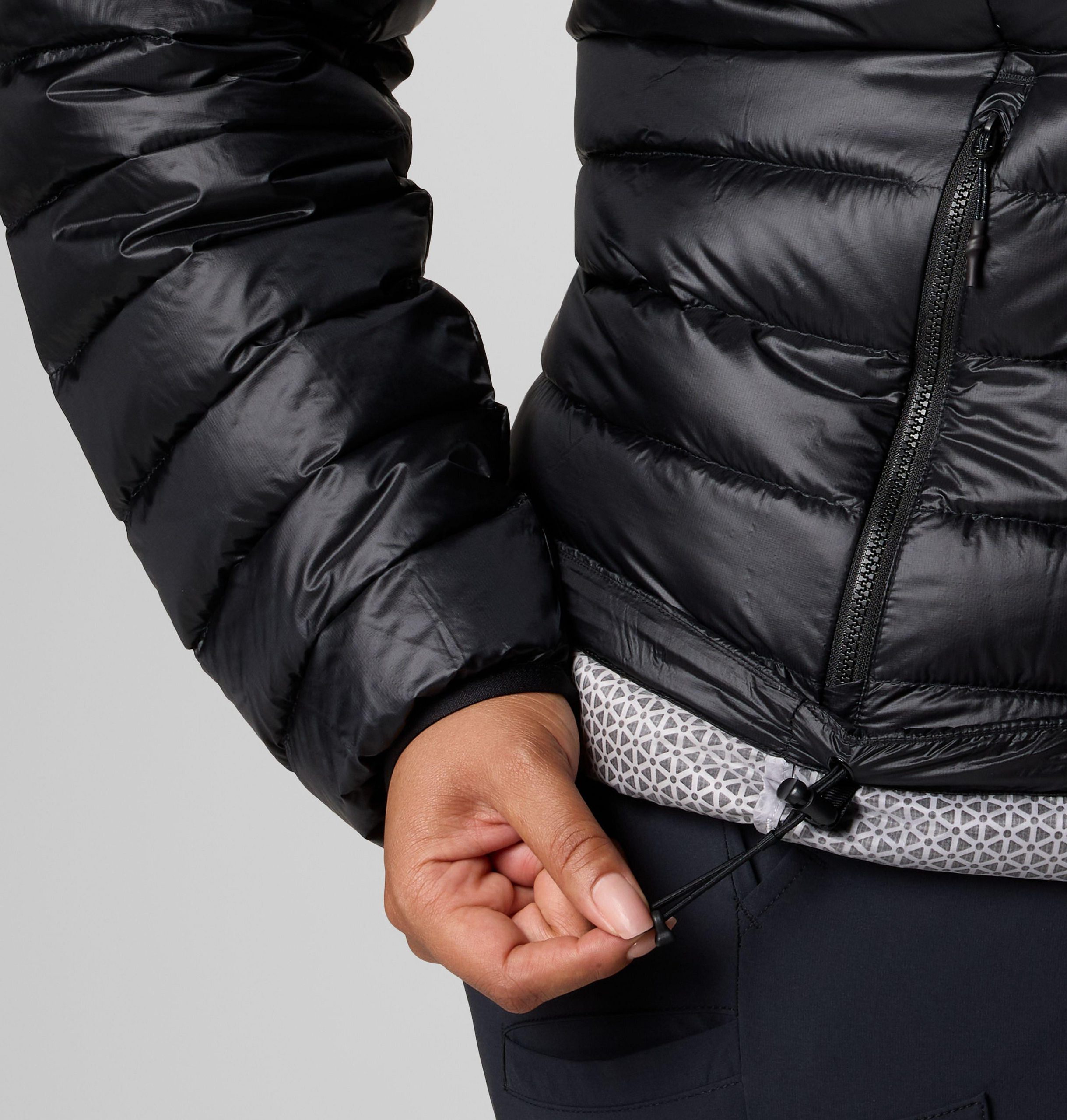 arctic crest daunenjacke mit kapuze für damen – Übergröße