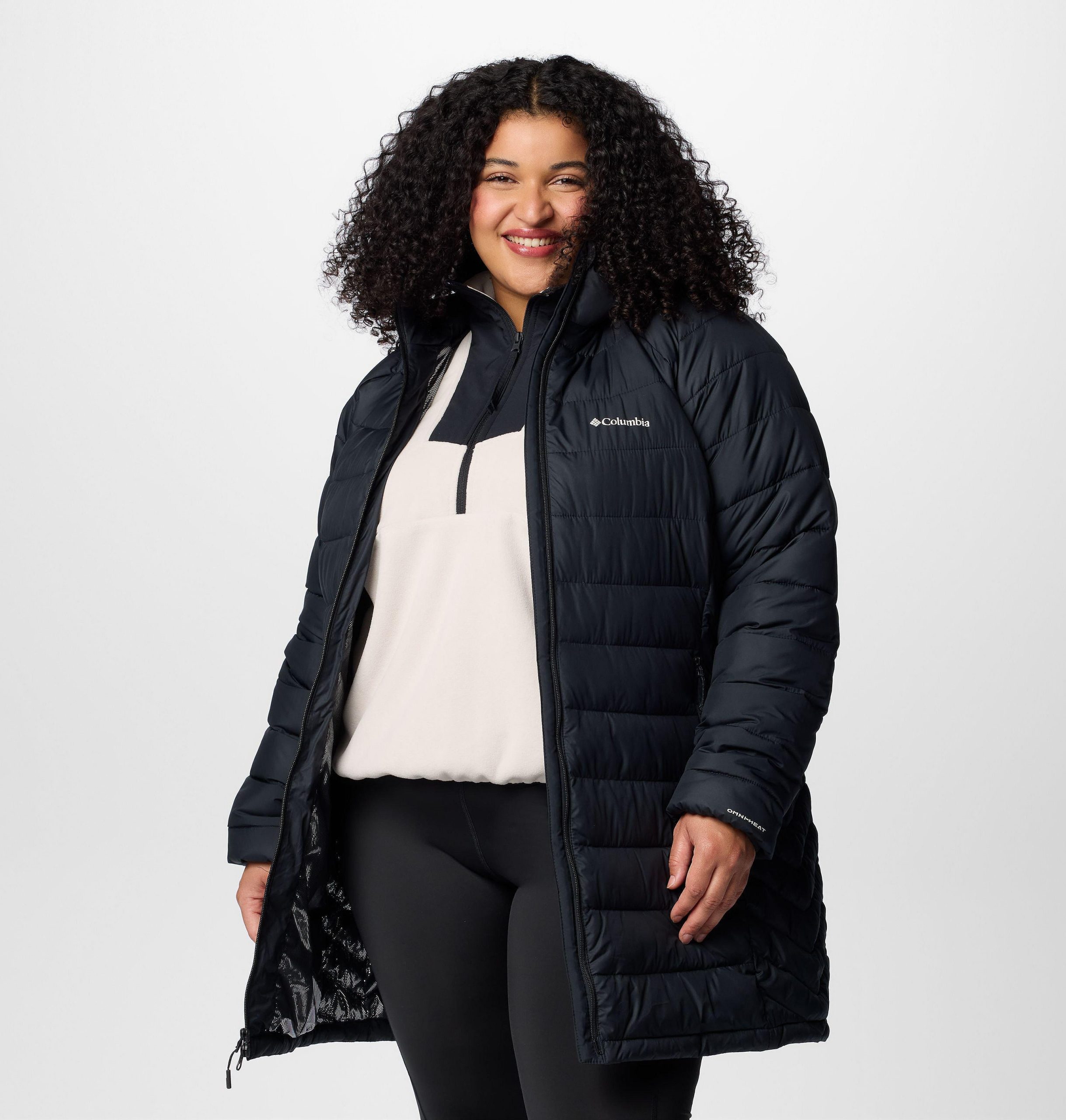 damen powder lite ii mid jacke – Übergröße