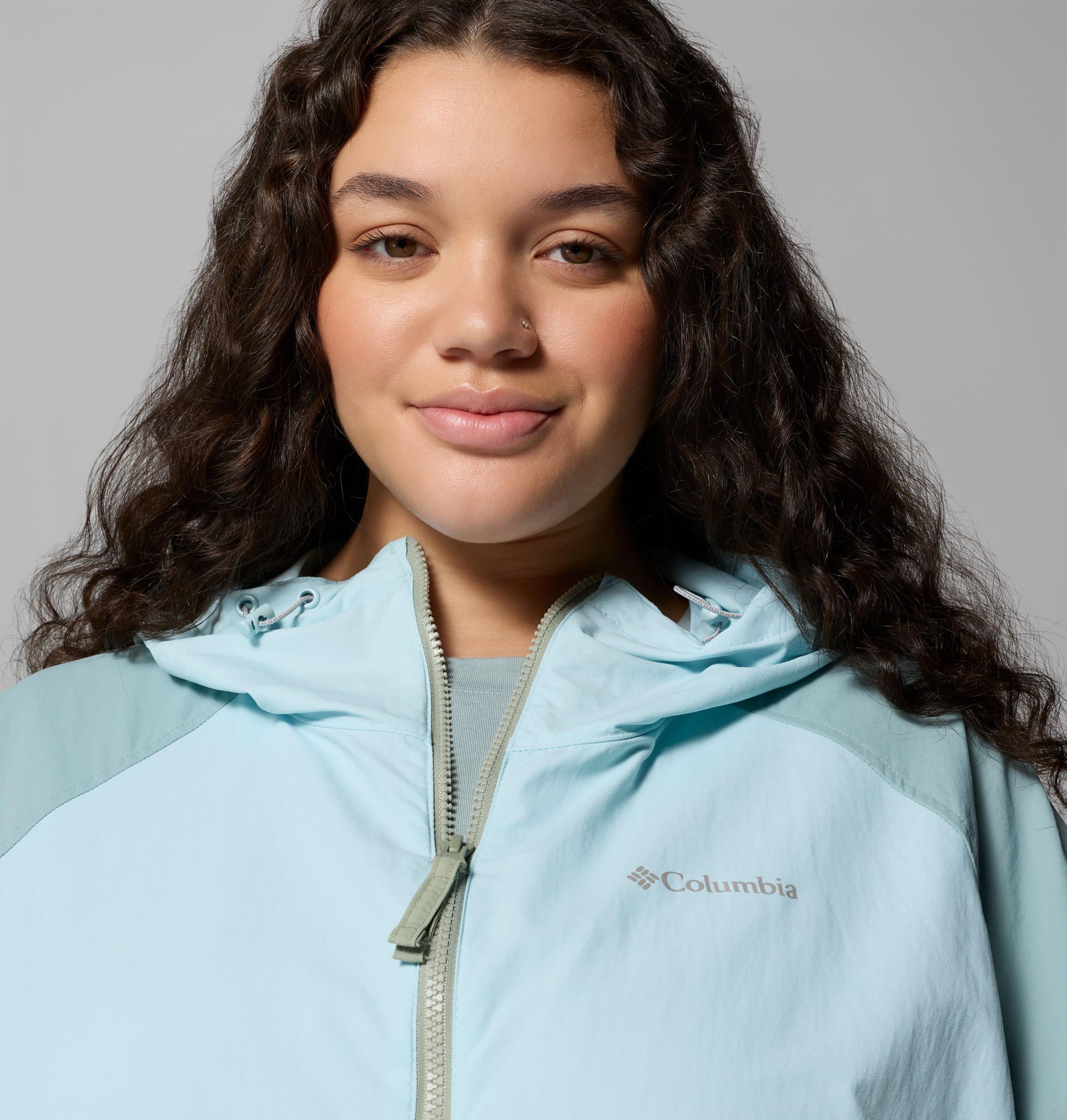 spire valley windjacke für damen – Übergröße