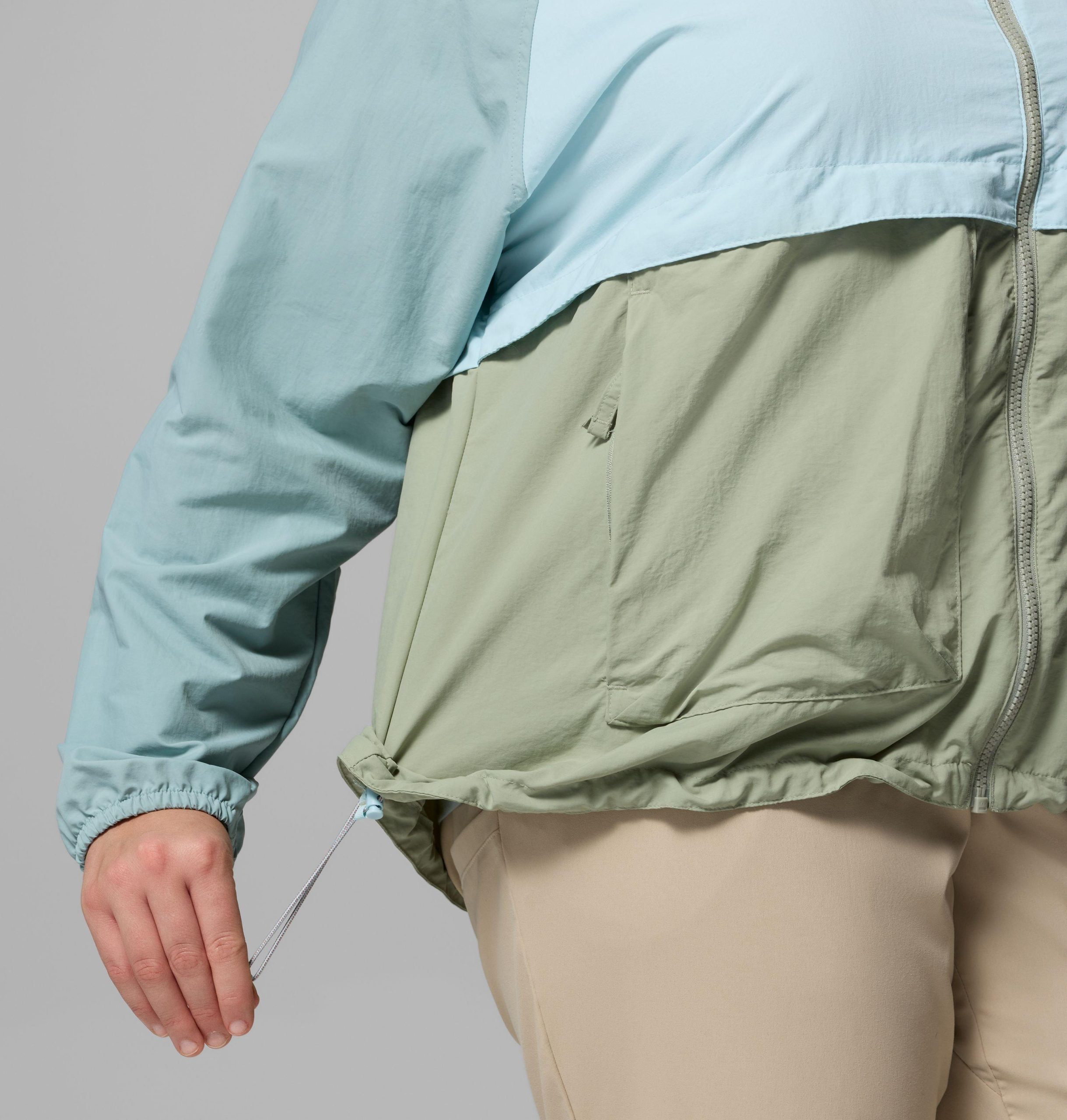 spire valley windjacke für damen – Übergröße