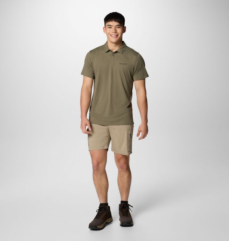 herren tech trail utility polo