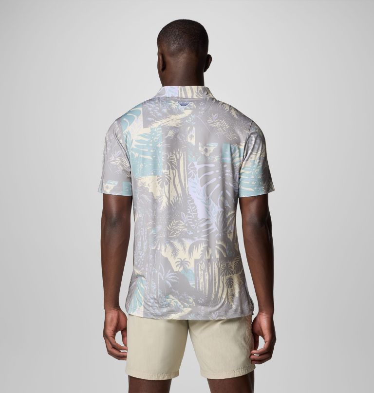 pfg super slack tide ii stretch-polo für herren