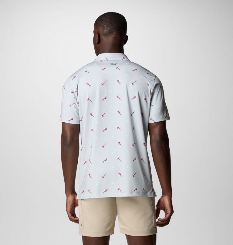 pfg super slack tide ii stretch-polo für herren