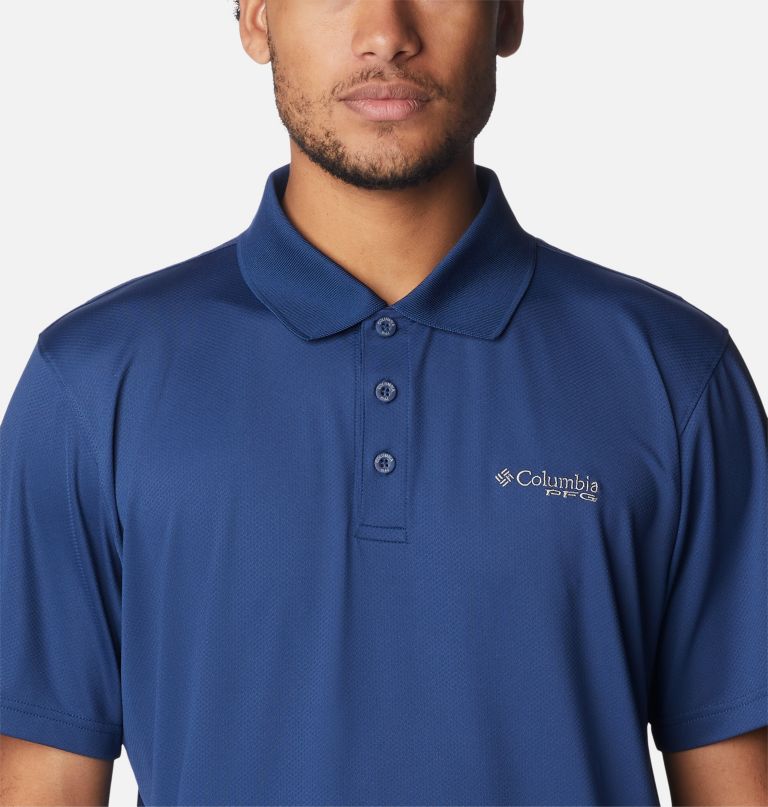 herren low drag offshore polo - lang