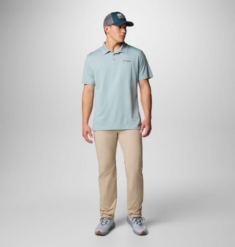 pfg solar stream poloshirt für herren – lang