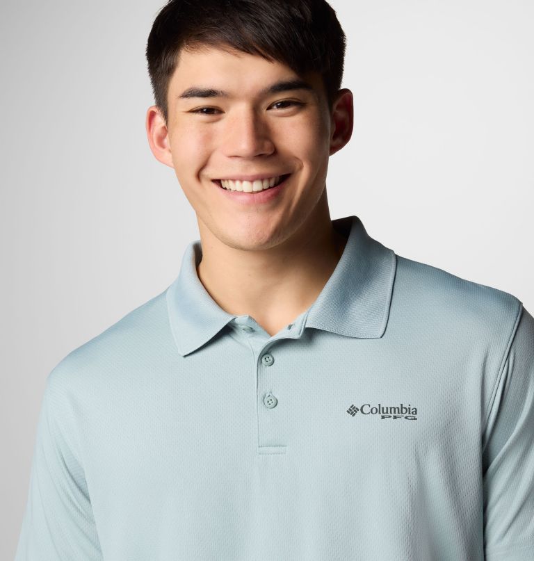 pfg solar stream poloshirt für herren – lang