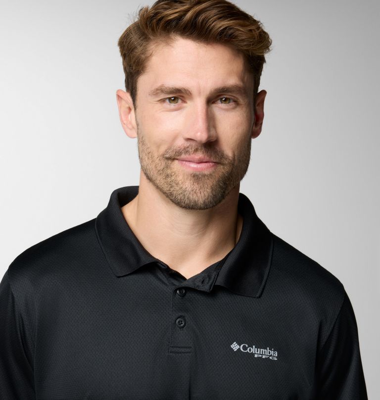 pfg solar stream poloshirt für herren – lang