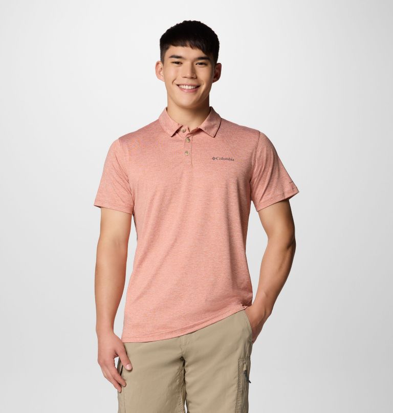 tech trail utility polo für herren – lang