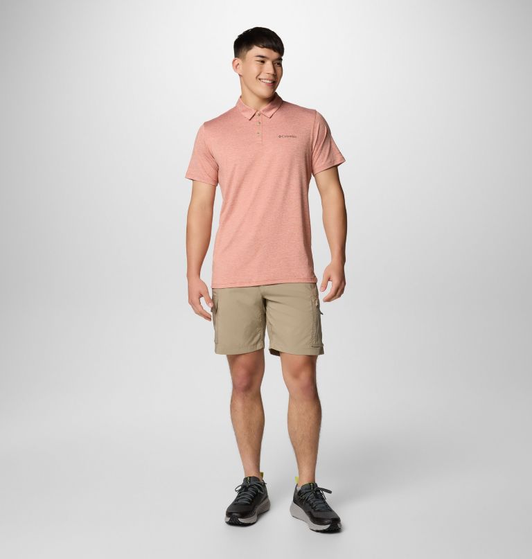 tech trail utility polo für herren – lang