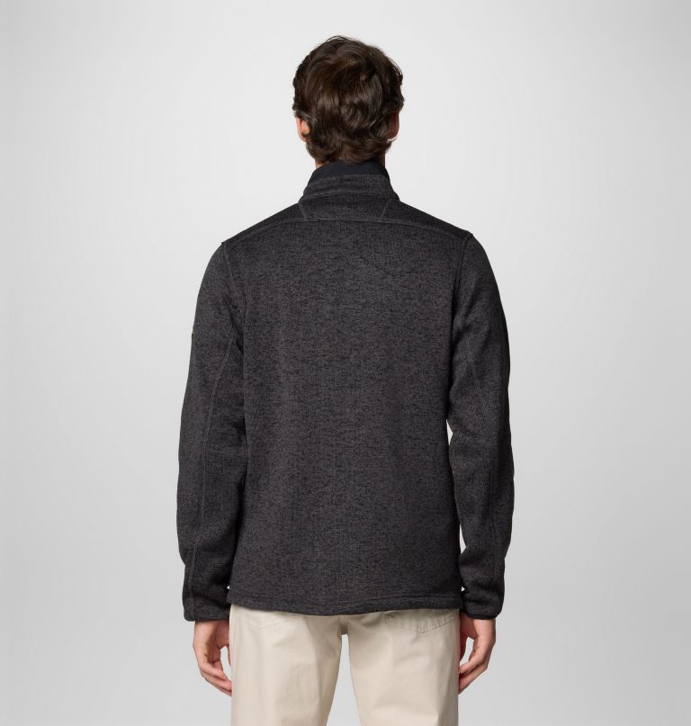 herren-fleecepullover mit halbem reißverschluss modell collegiate sweater weather - oregon