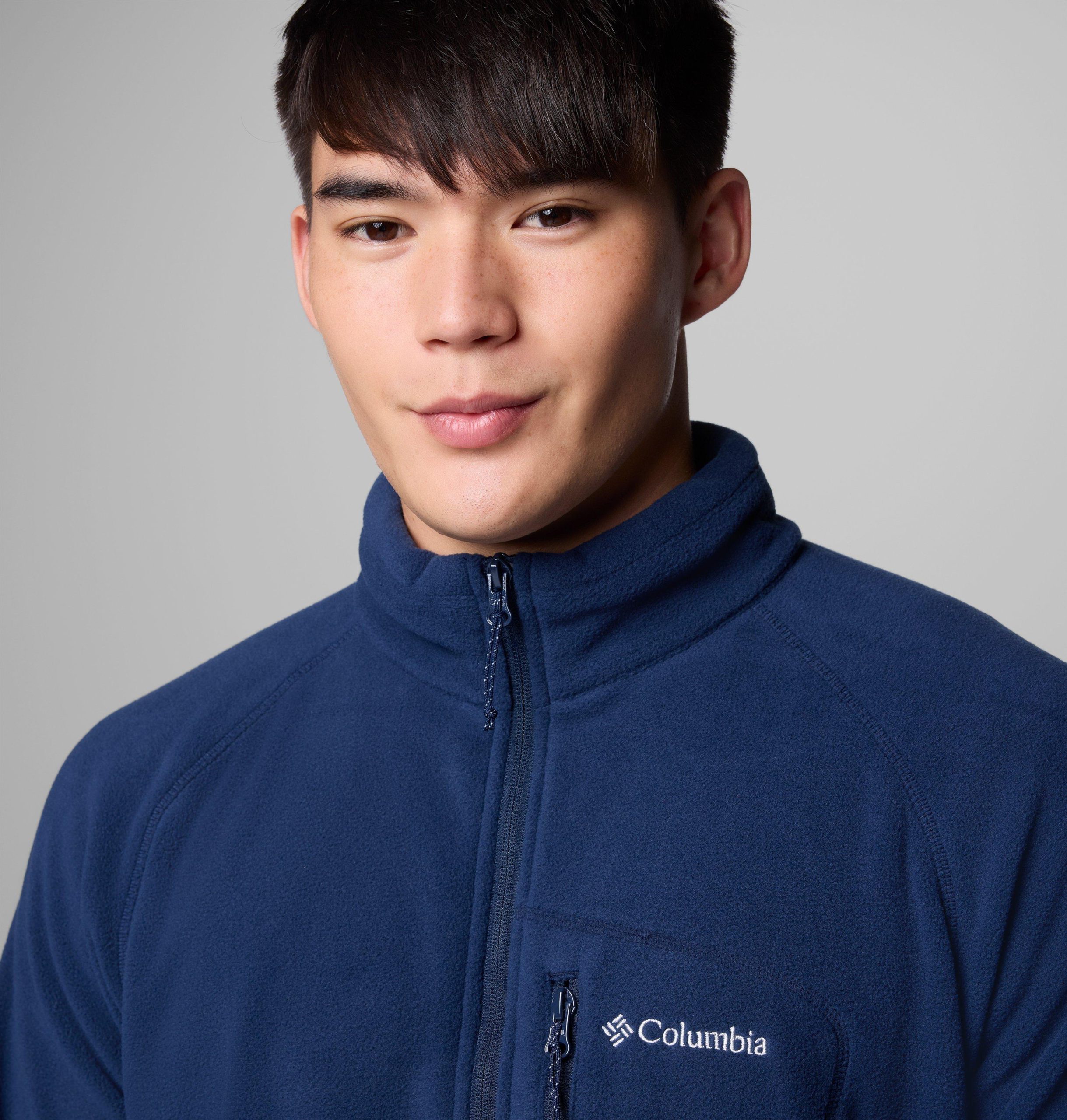 fast trek iii fleece-pullover für herren mit halbem reißverschluss