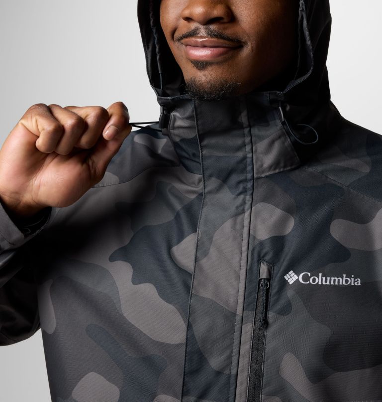herren hikebound ii bedruckte jacke