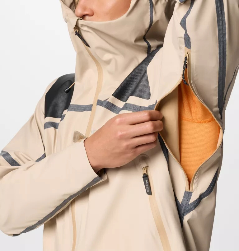 whistler peak shelljacke für herren