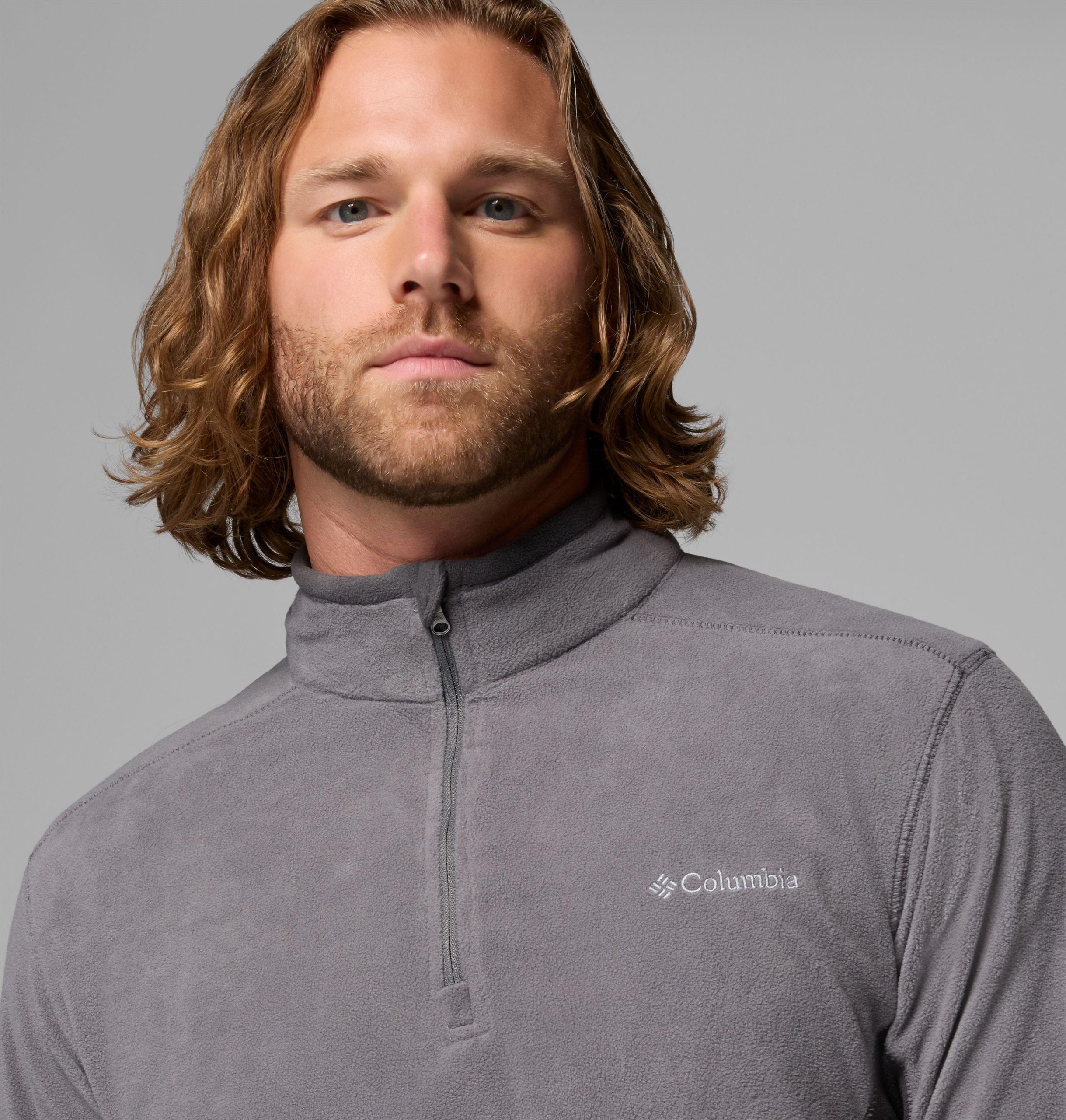 klamath range ii fleece-pullover für herren mit halbem reißverschluss