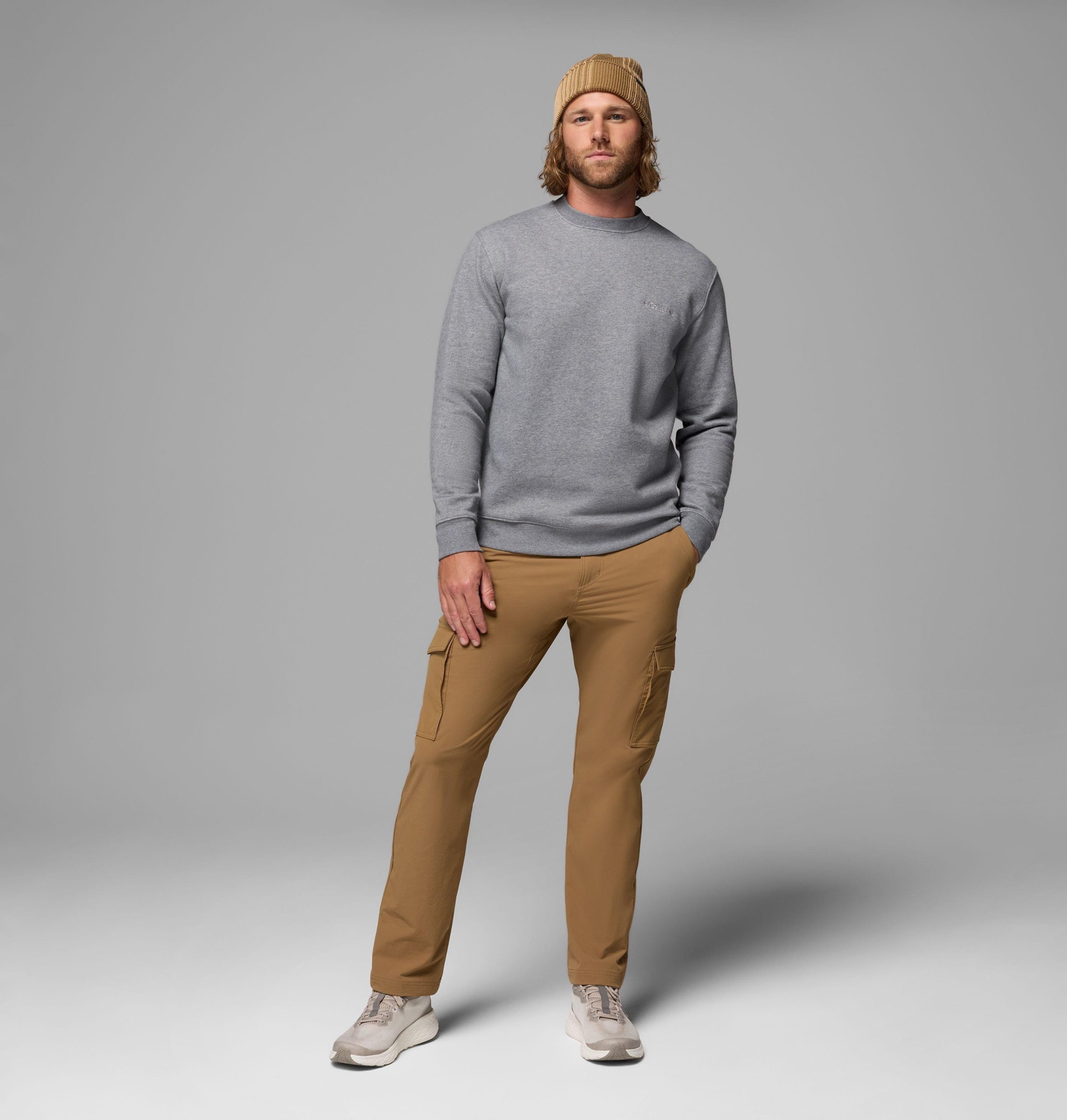 hart mountain ii herren-sweatshirt mit rundhalsausschnitt