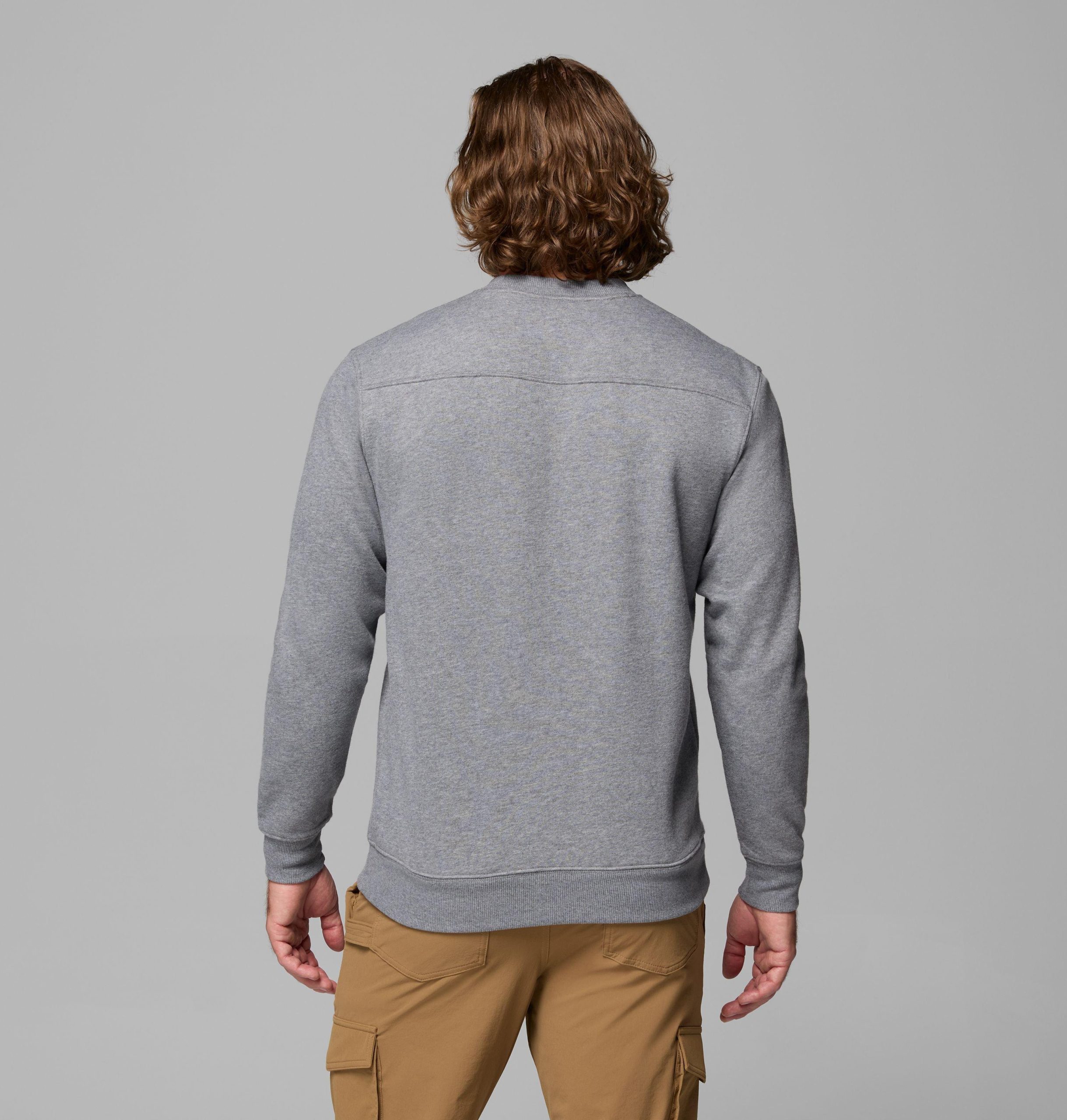 hart mountain ii herren-sweatshirt mit rundhalsausschnitt