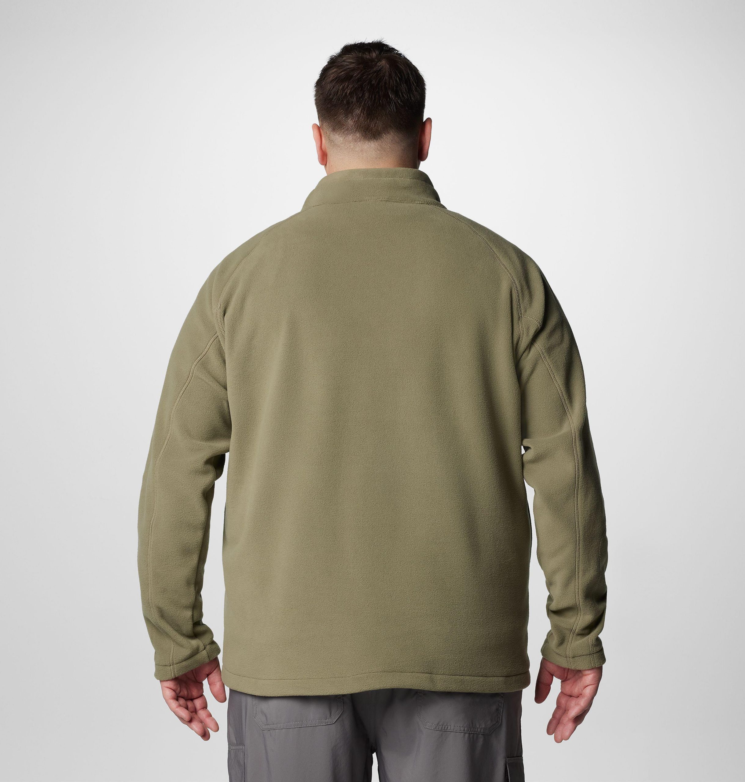 fast trek iii fleece-pullover mit halbem reißverschluss für herren – größe l