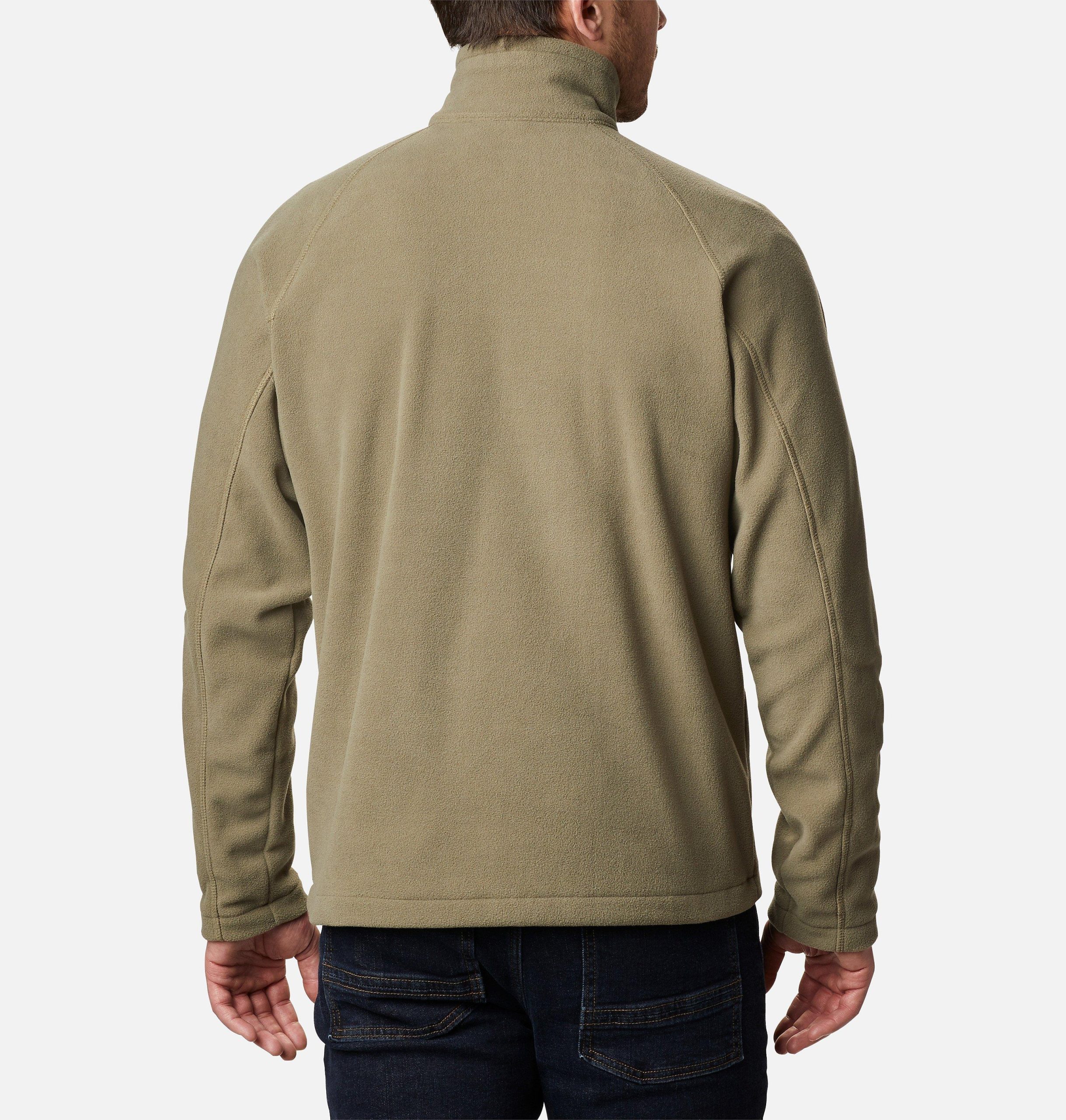 fast trek iii fleece-pullover mit halbem reißverschluss für herren – lang
