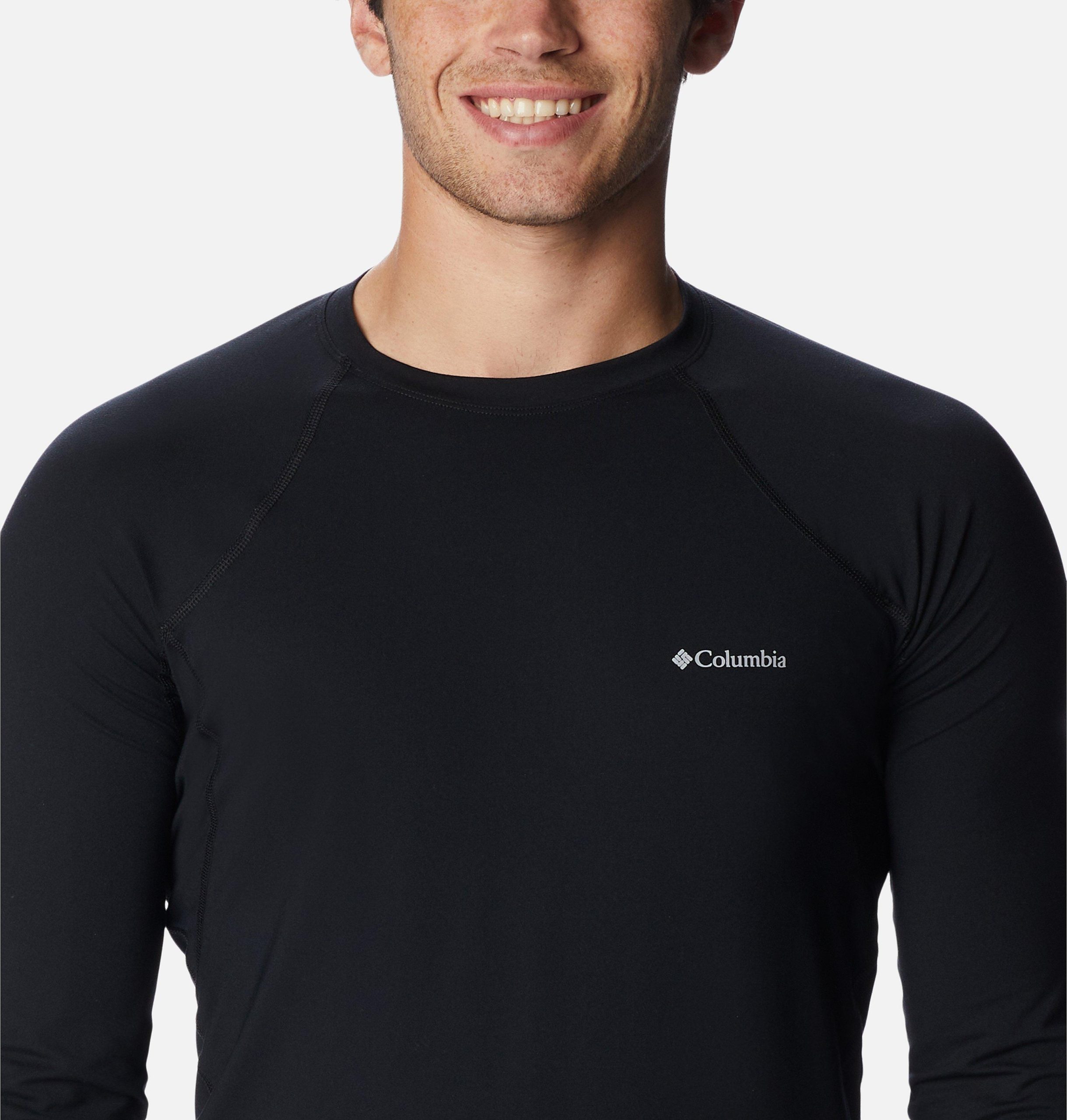 omni-heat midweight baselayer crew für herren – lang