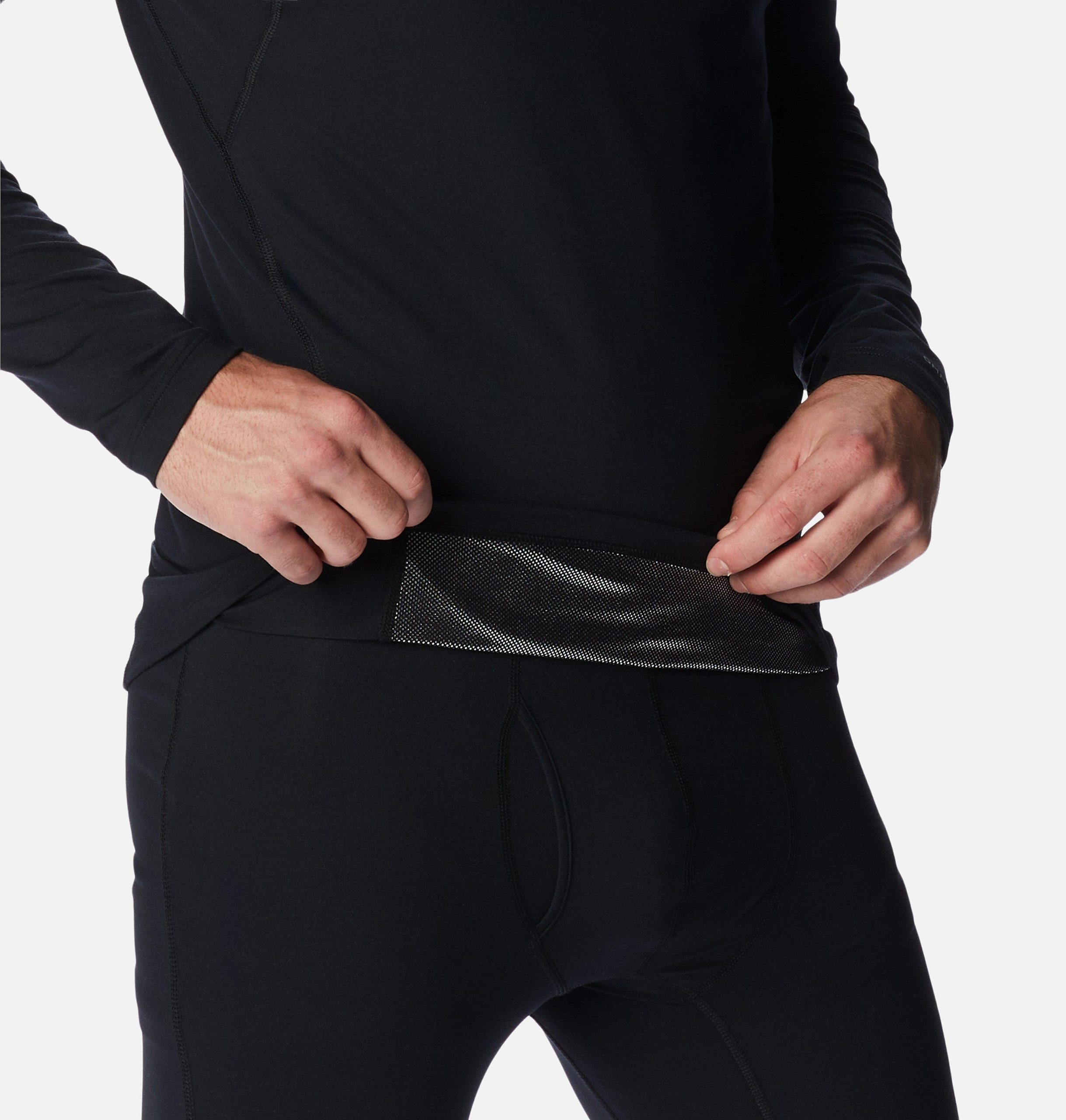 omni-heat midweight baselayer crew für herren – lang