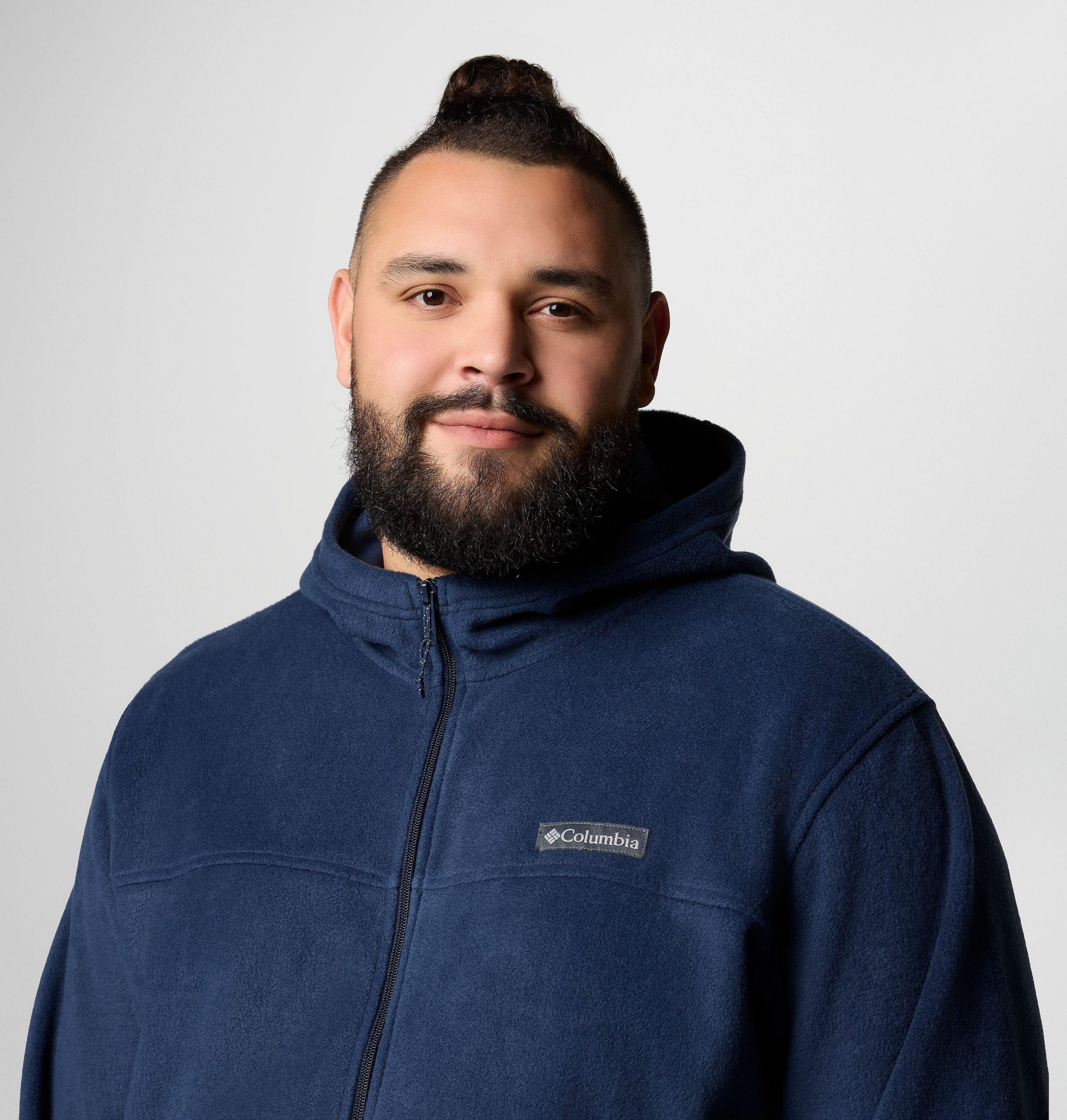 steens mountain fleece-kapuzenjacke mit durchgehendem reißverschluss für herren – größe l