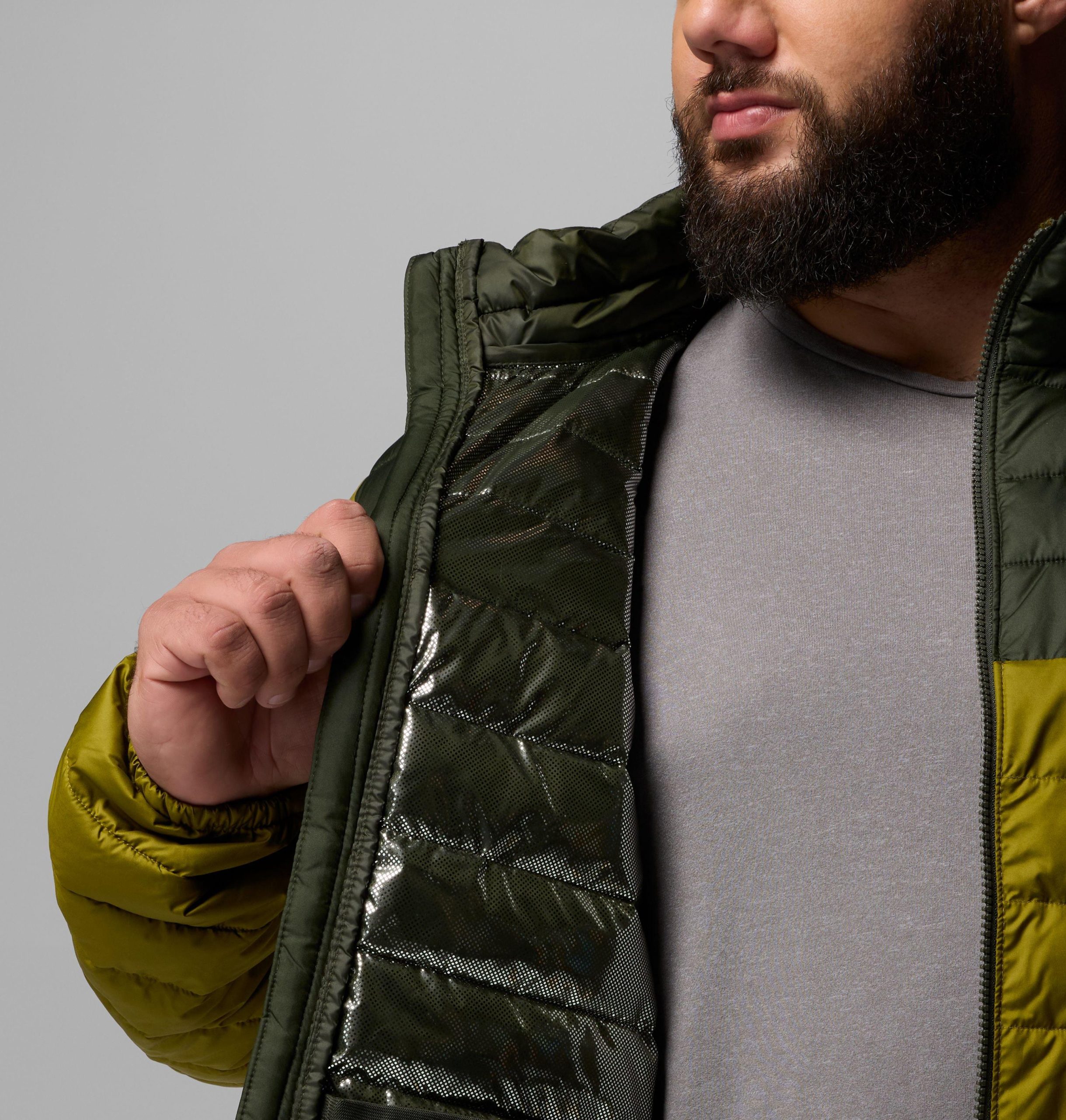 herren powder lite ii jacke - größe l