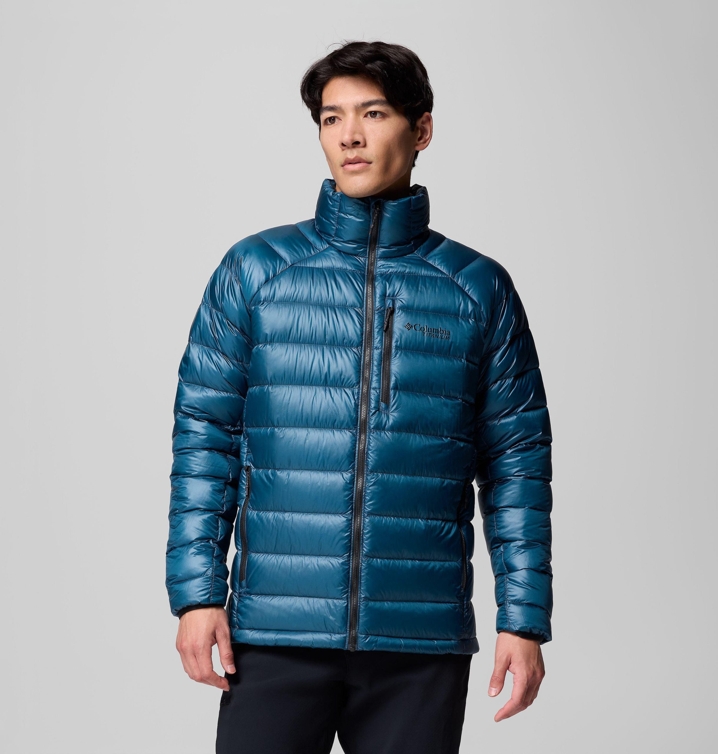 arctic crest herren-daunenjacke