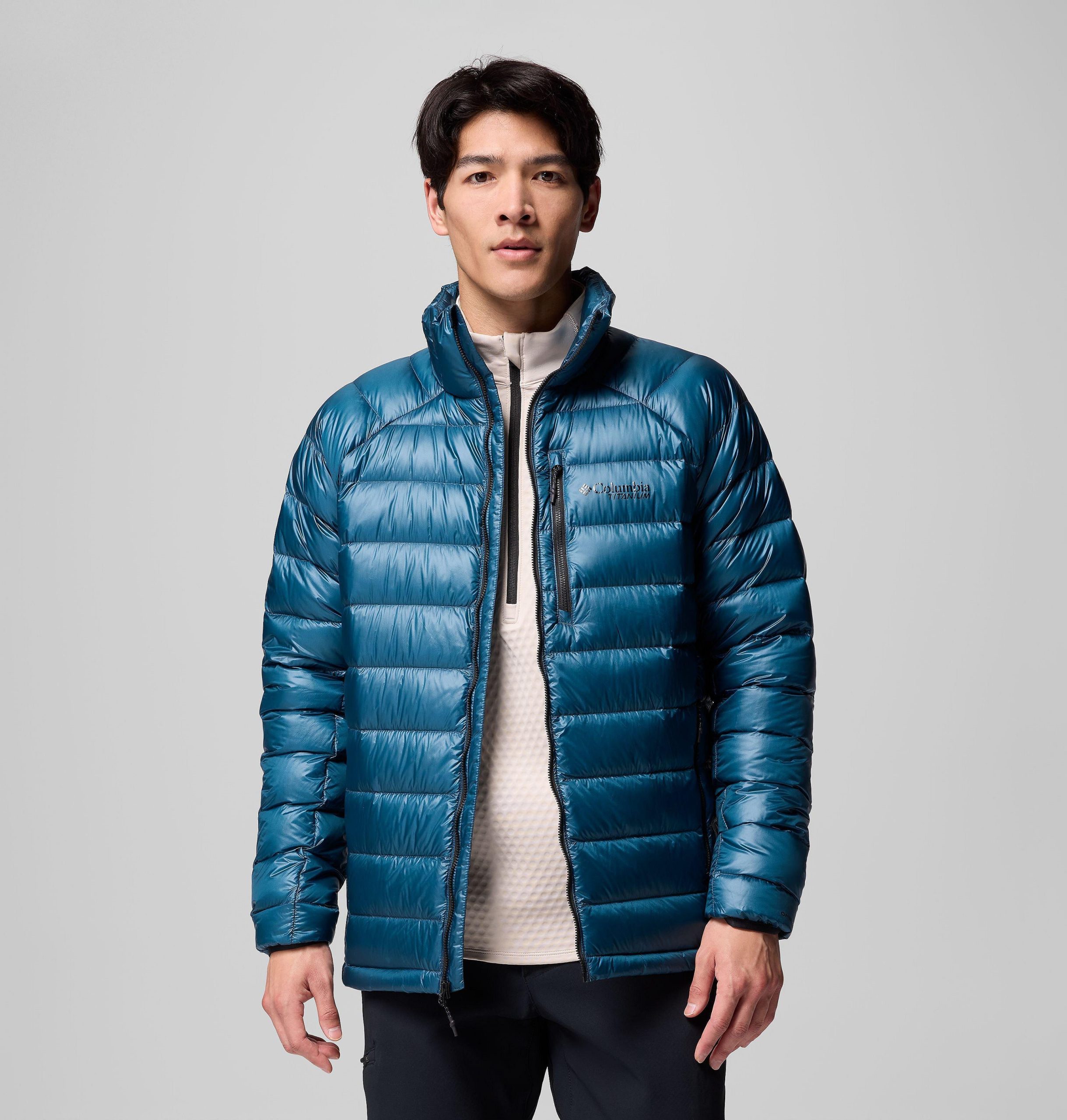arctic crest herren-daunenjacke