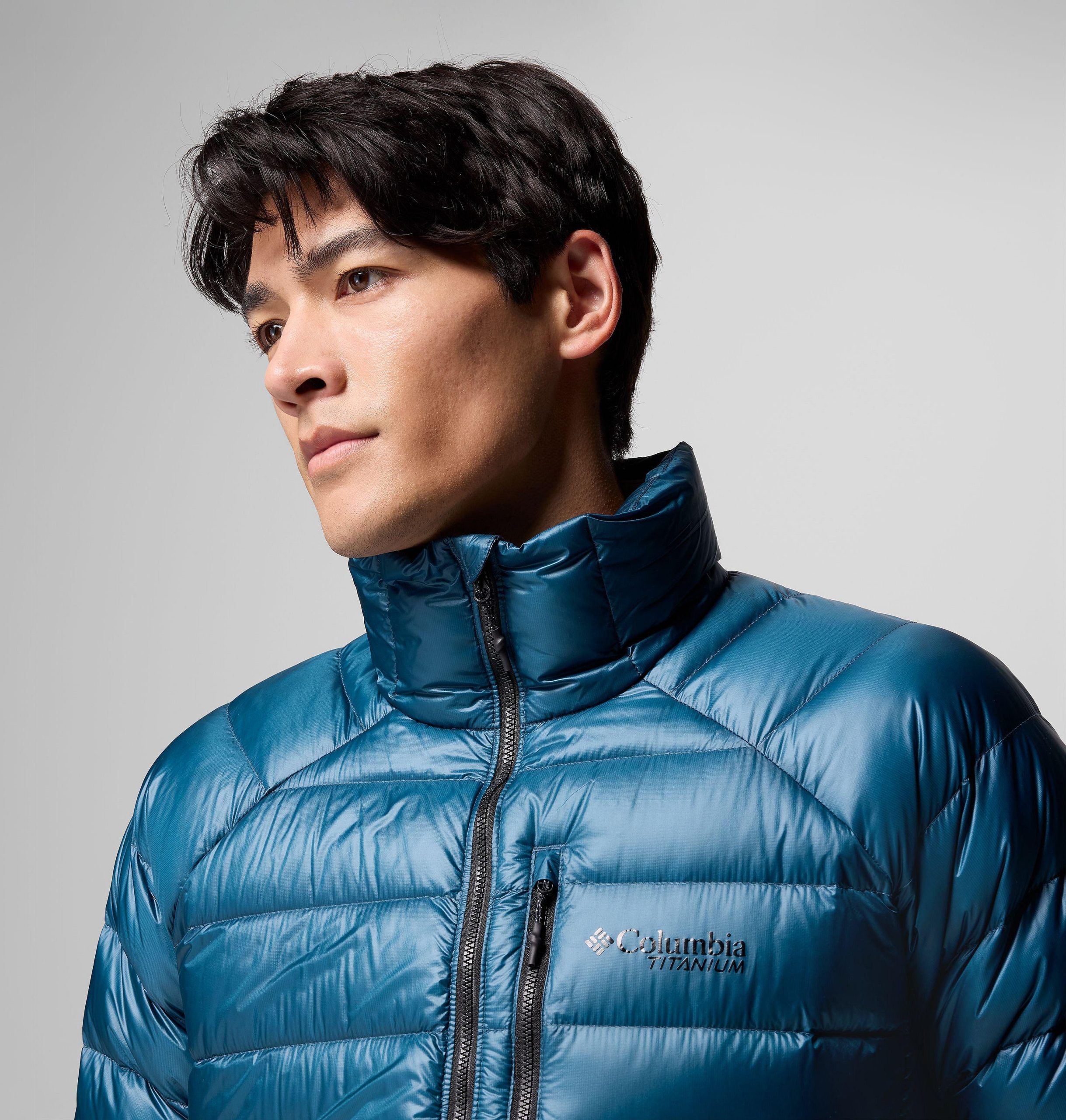 arctic crest herren-daunenjacke