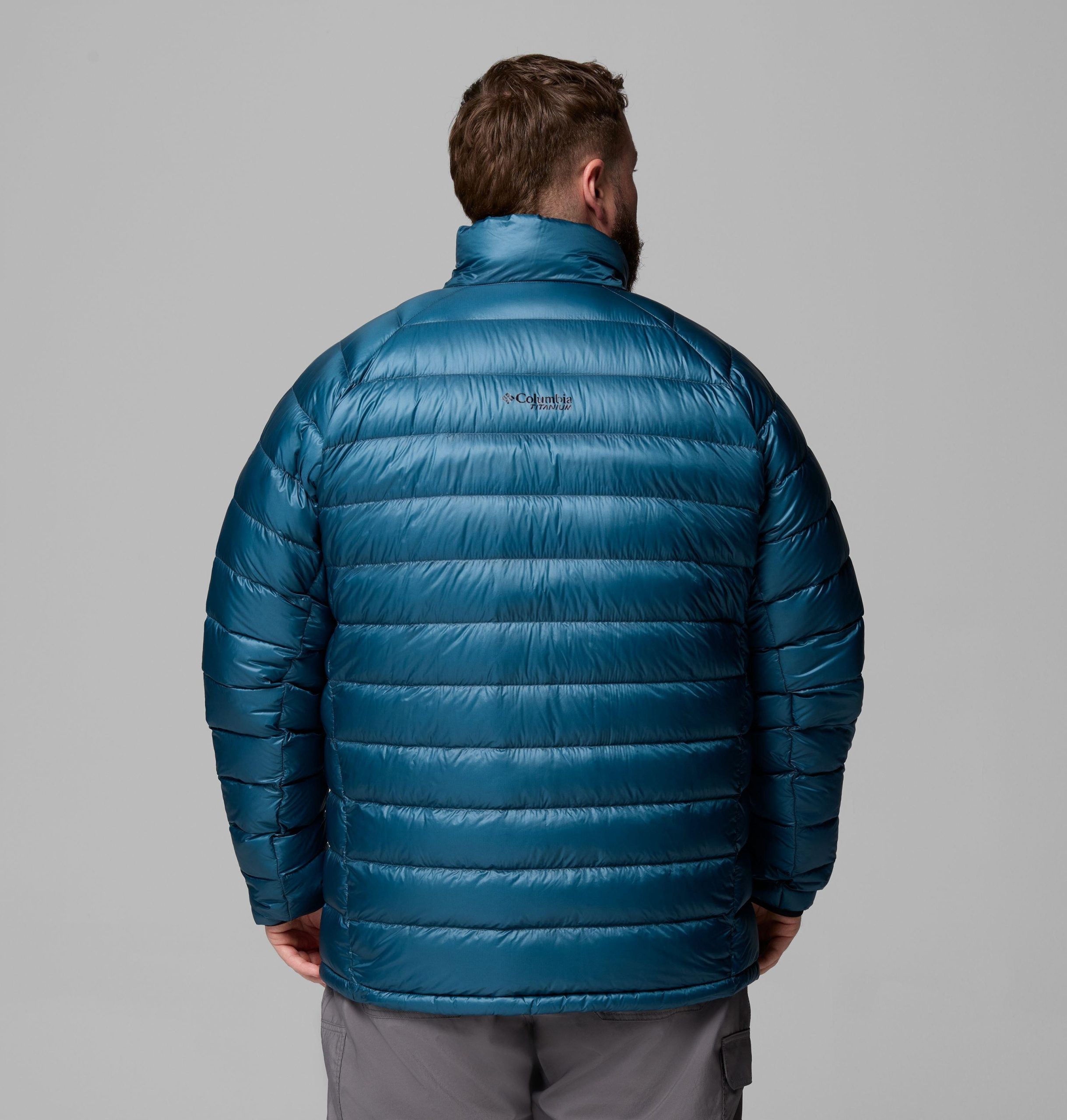 arctic crest daunenjacke für herren – größe l