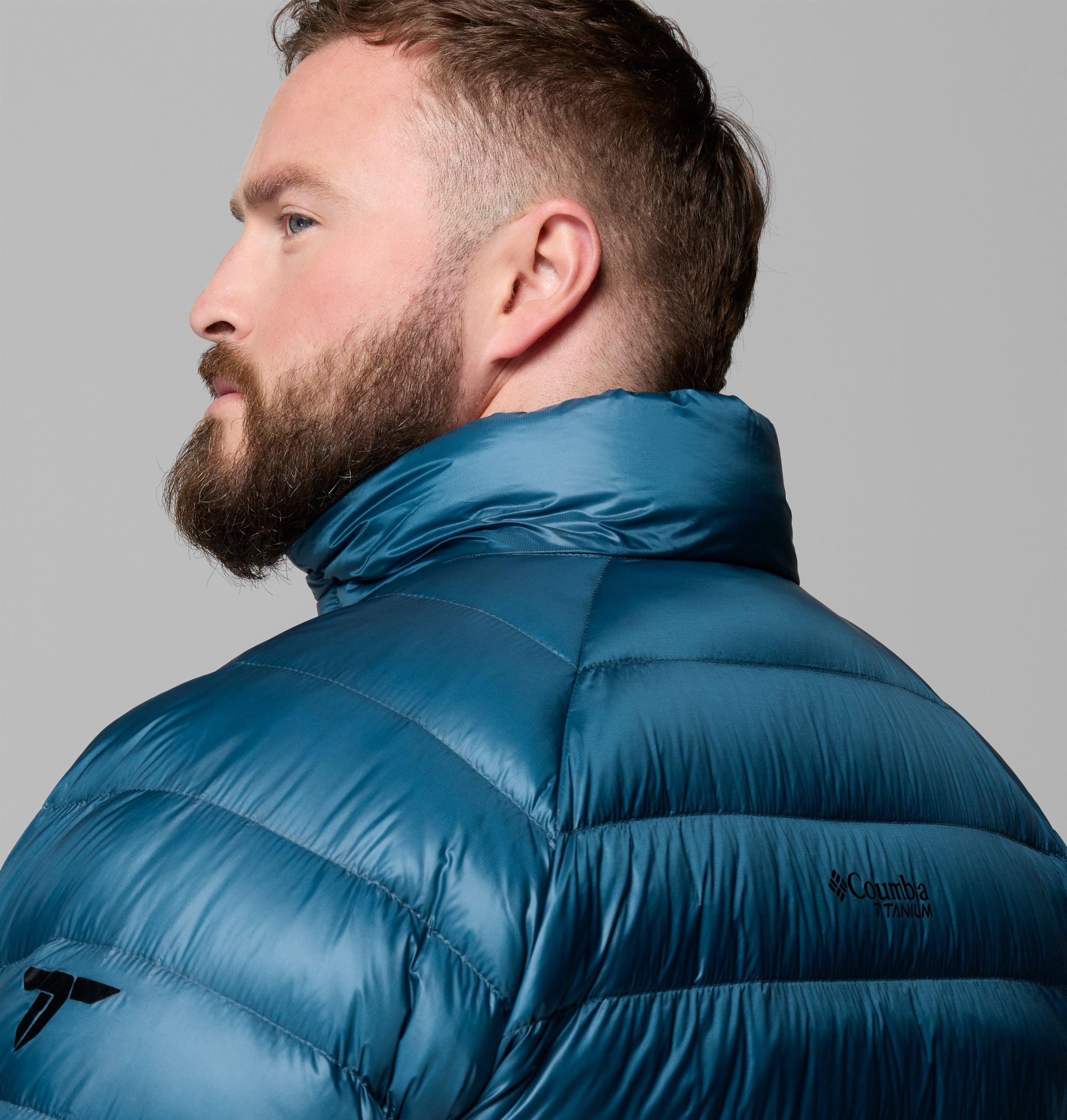 arctic crest daunenjacke für herren – größe l