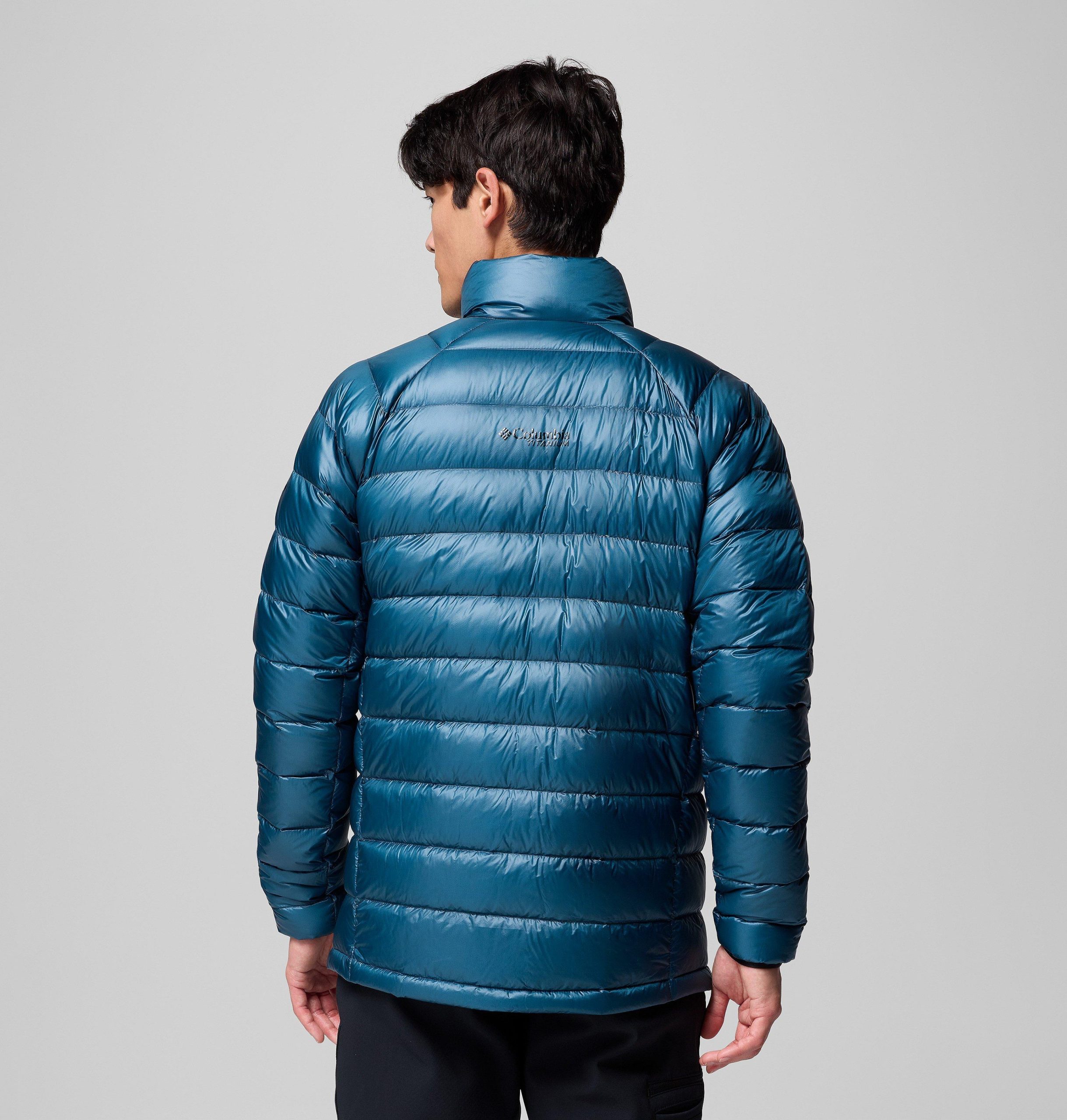 arctic crest daunenjacke für herren – lang