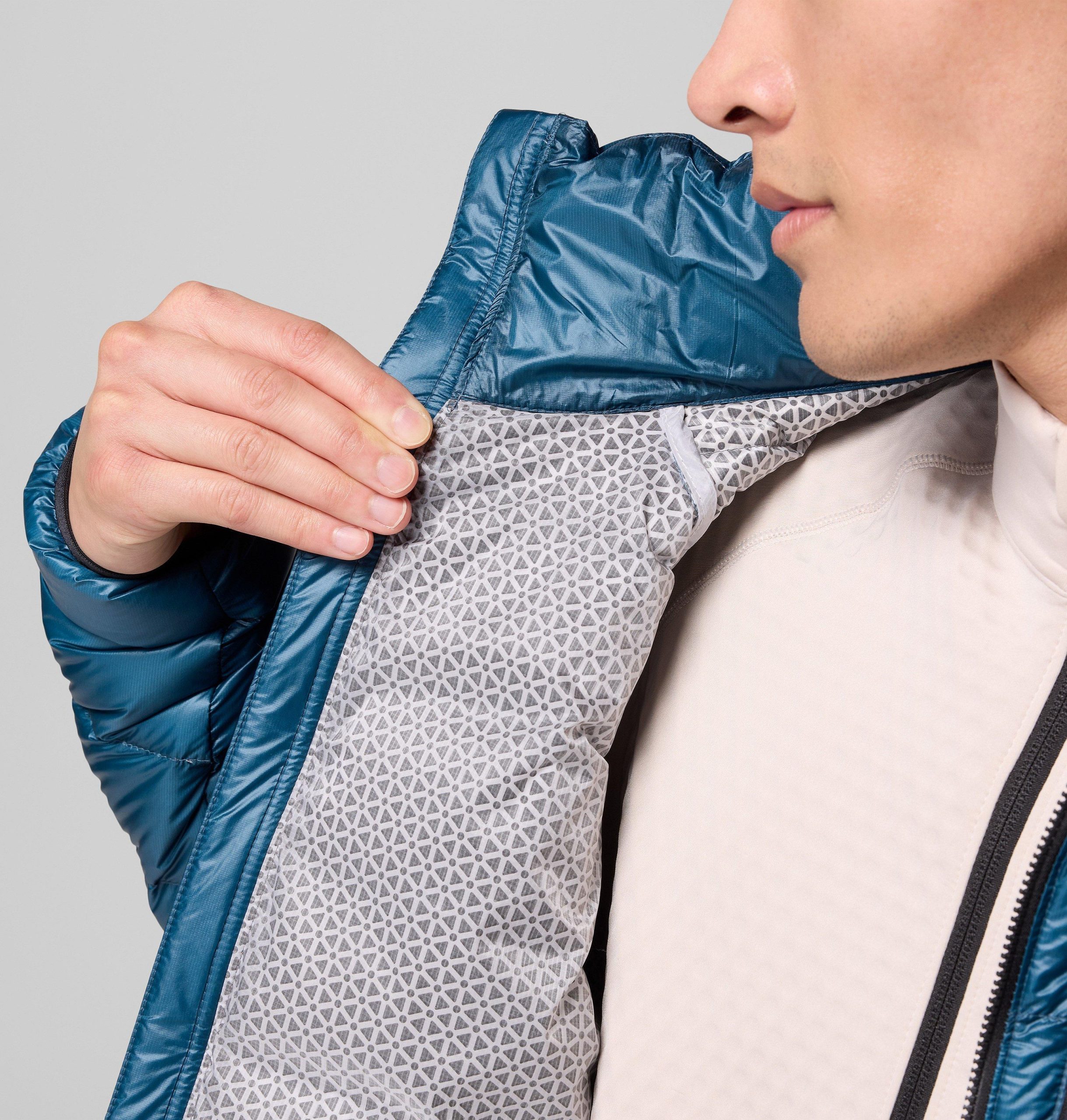 arctic crest daunenjacke für herren – lang