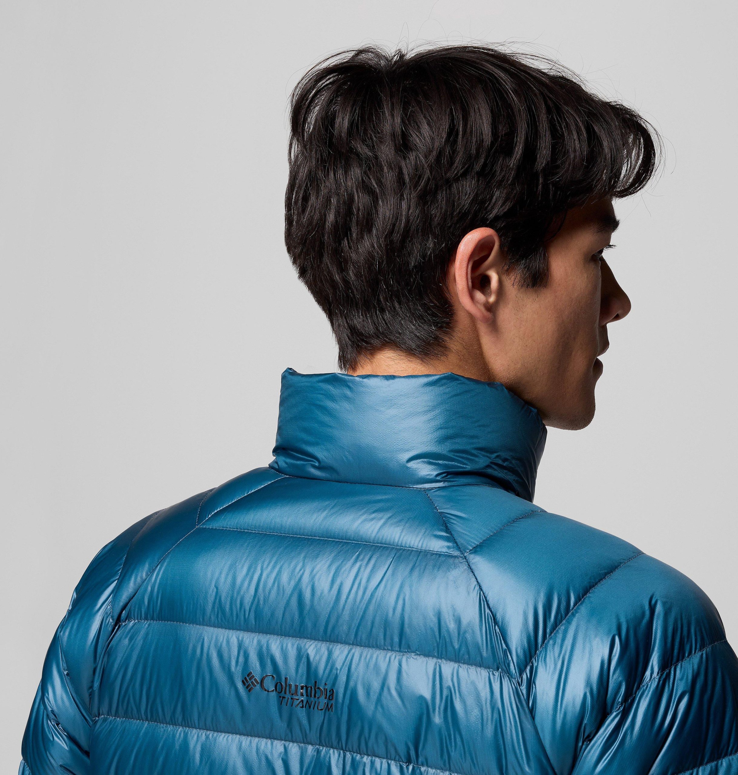 arctic crest daunenjacke für herren – lang